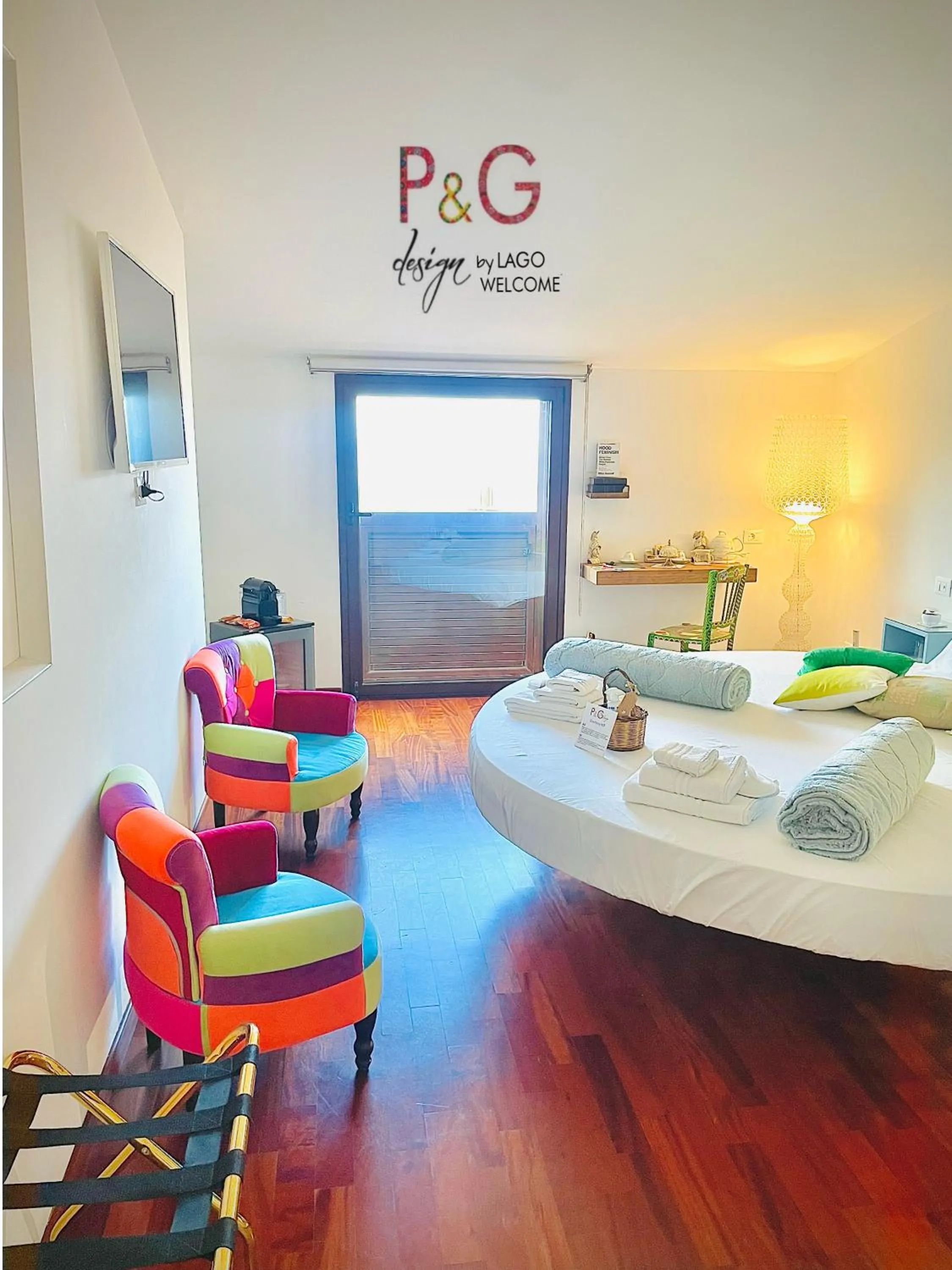 Decorative detail in P&G design by Lago Welcome Enna