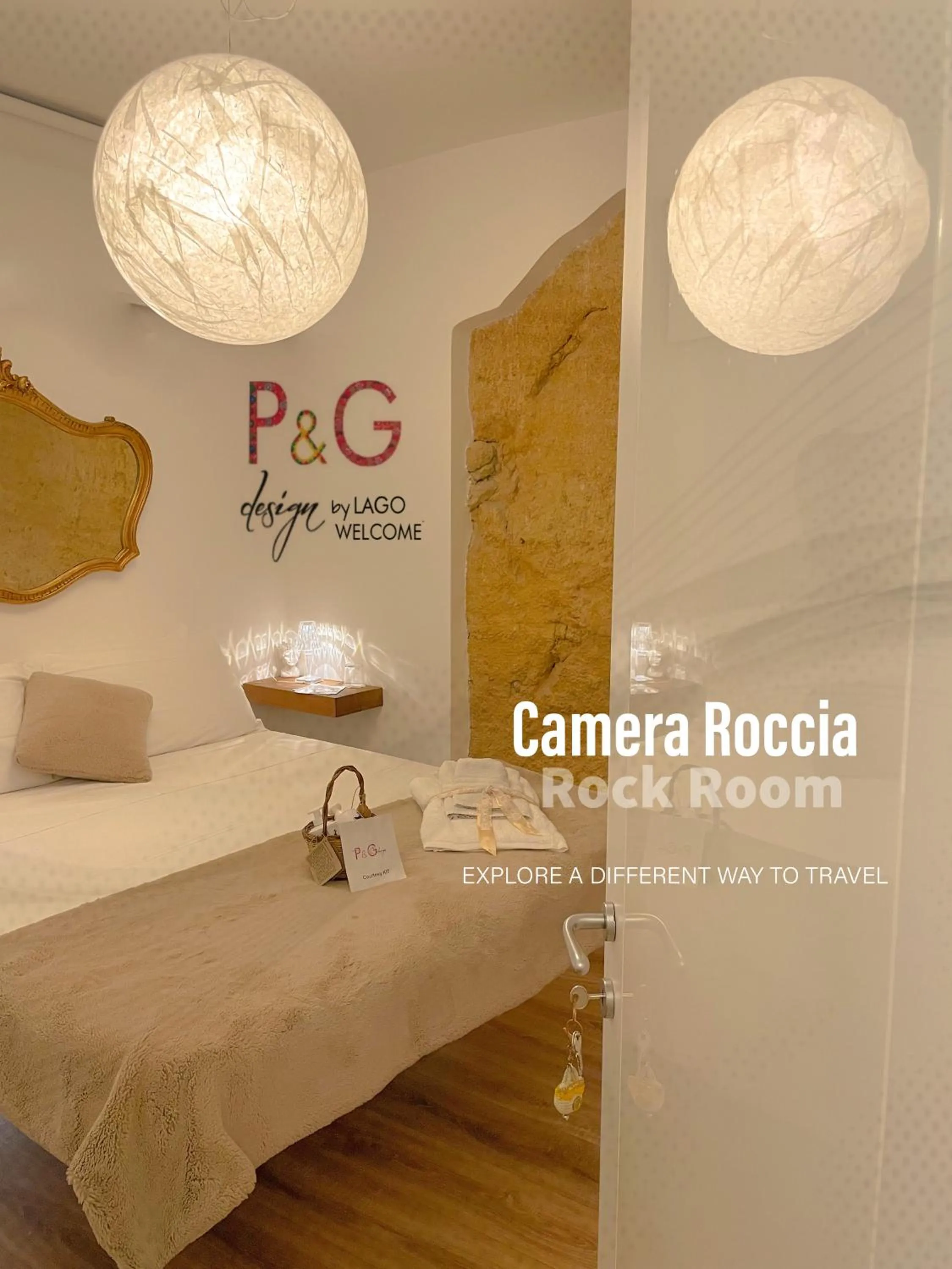 Bedroom, Bed in P&G design by Lago Welcome Enna