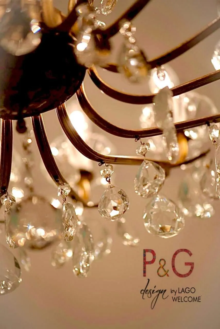 Decorative detail in P&G design by Lago Welcome Enna
