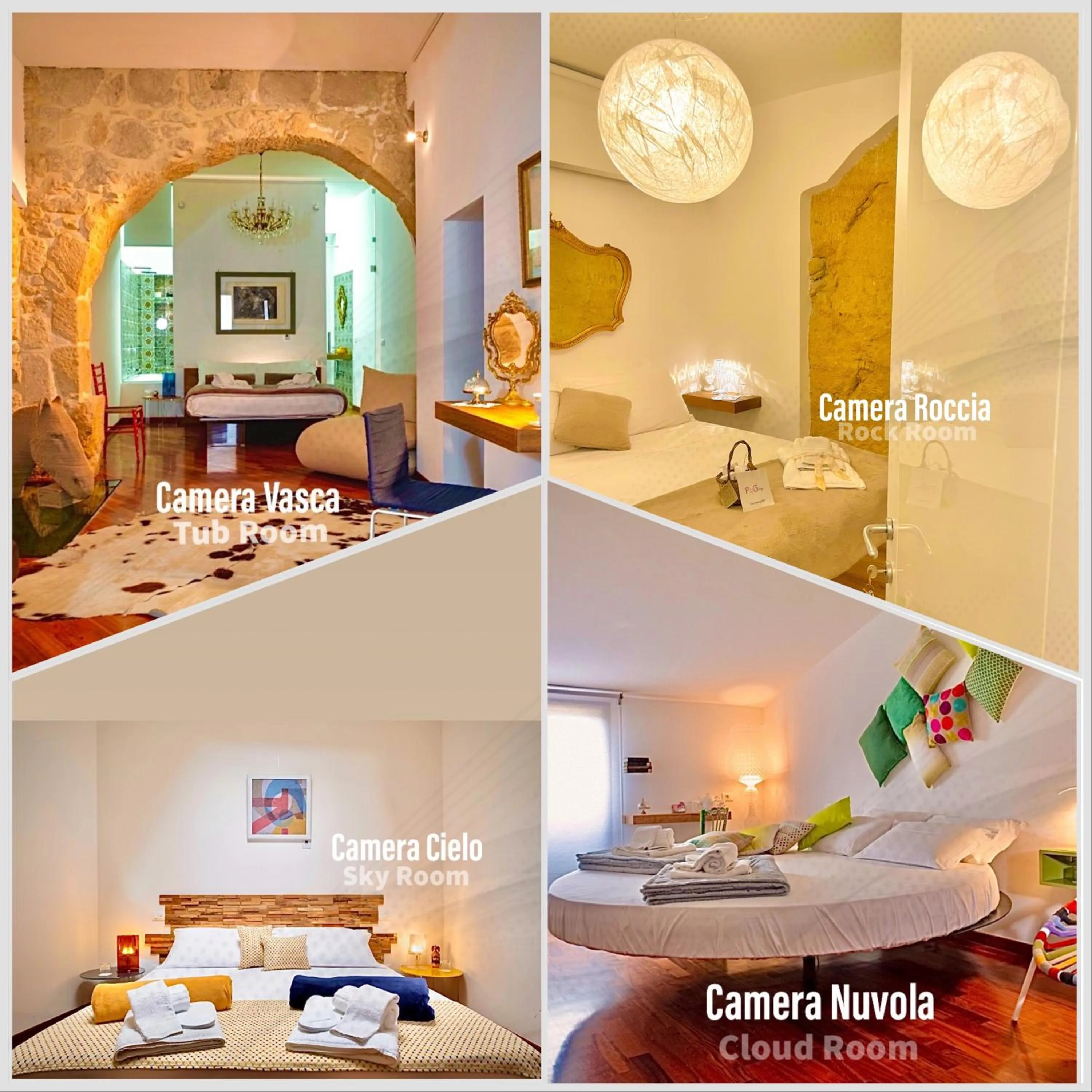 Bed in P&G design by Lago Welcome Enna