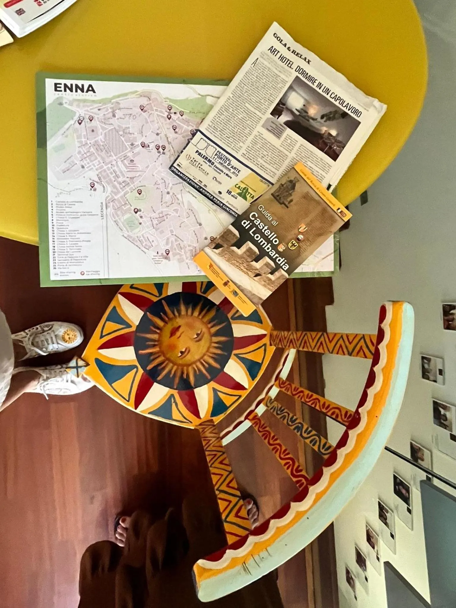 Decorative detail in P&G design by Lago Welcome Enna