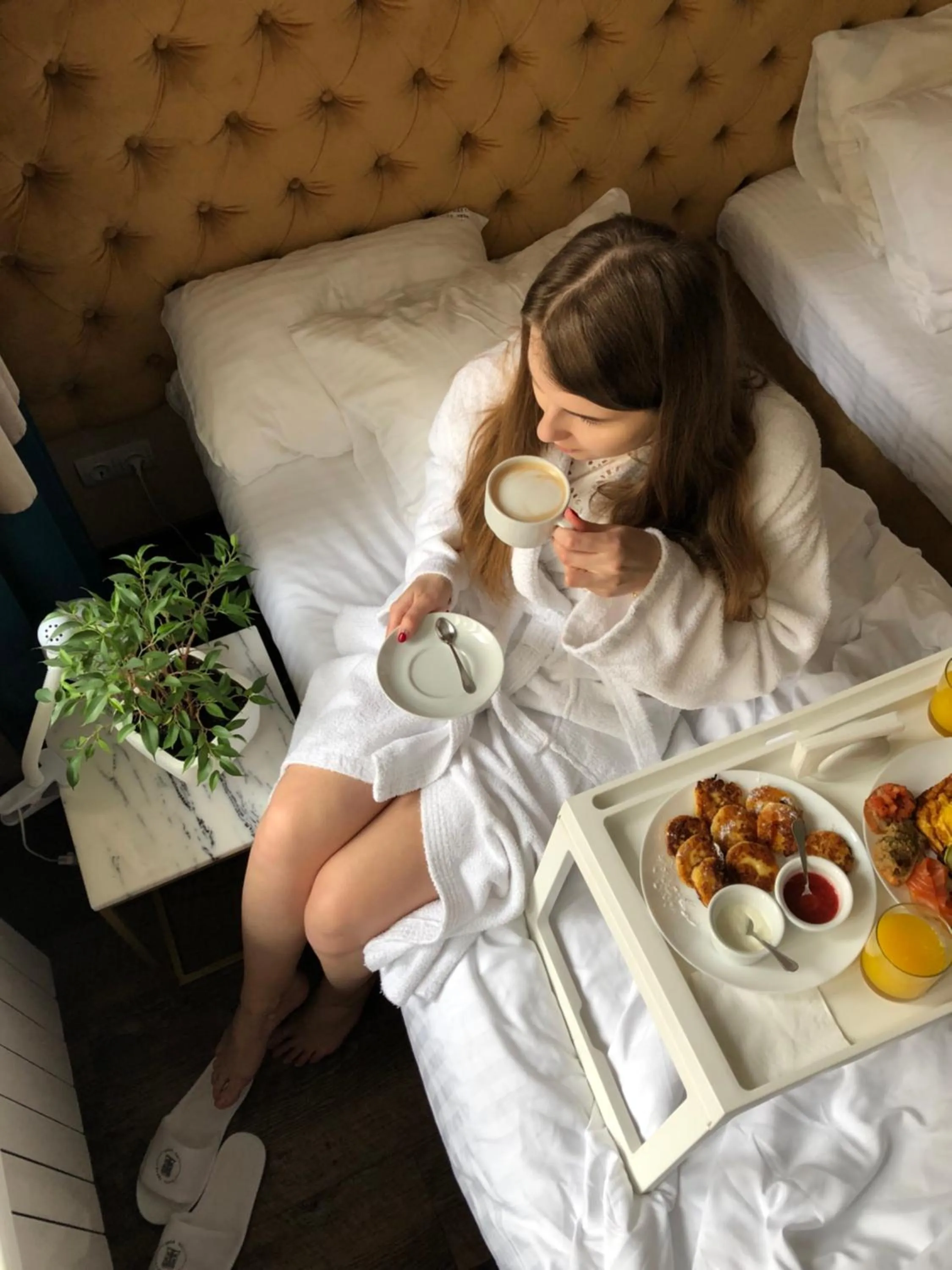 Bed in Live.Here.Hotel