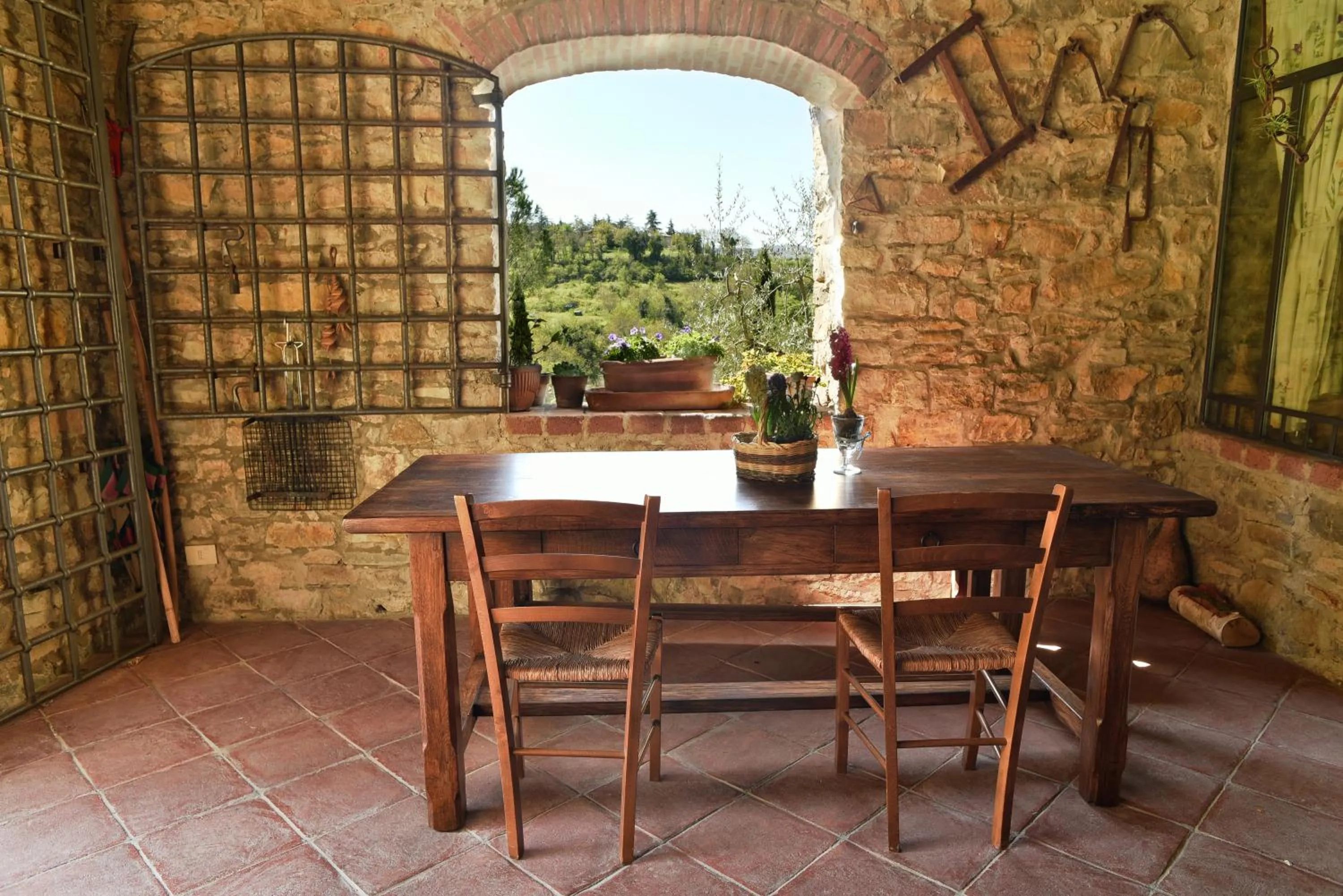 Patio in B&B Fagiolari