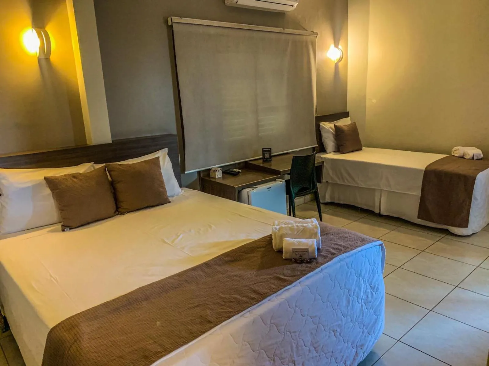 Bedroom, Bed in Rede Andrade Rondonópolis