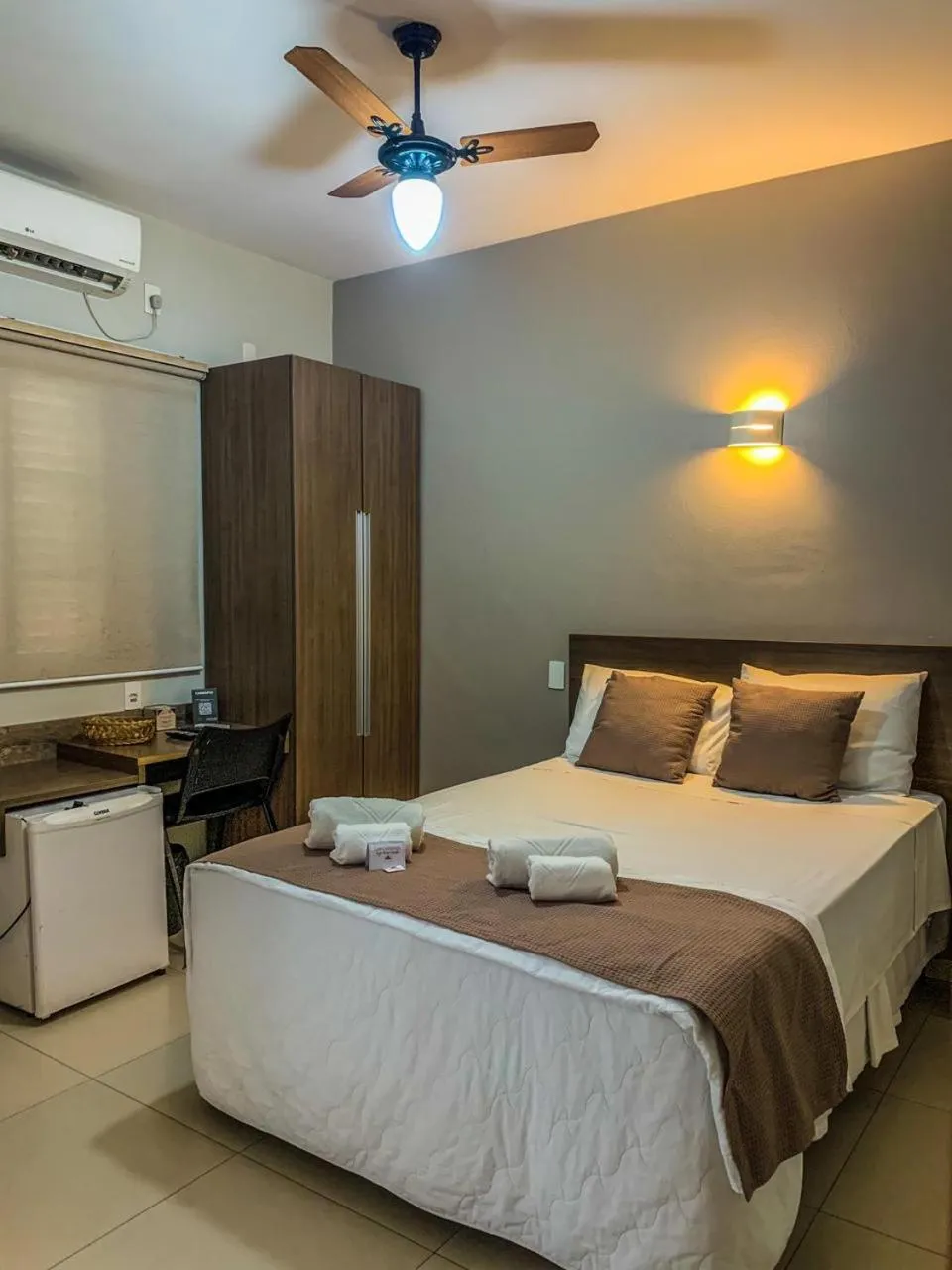 Bedroom, Bed in Rede Andrade Rondonópolis