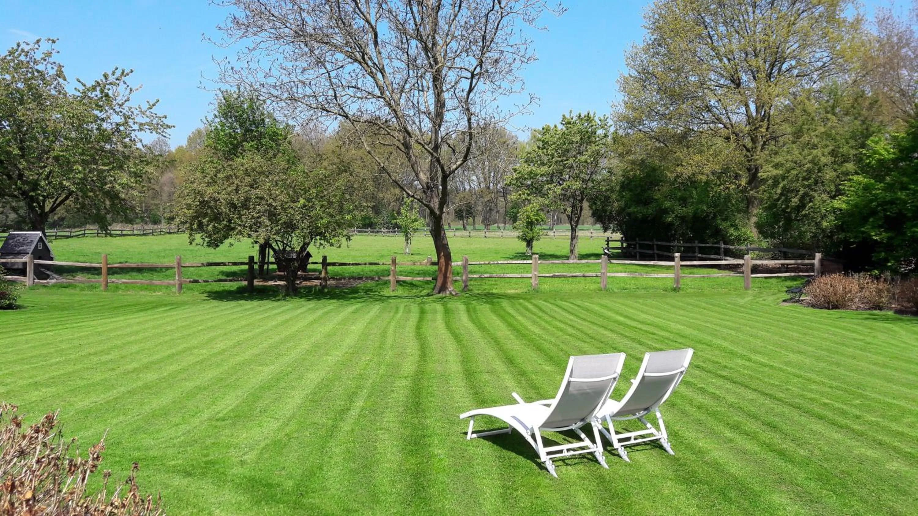 View (from property/room) in Het geheim van Merselo