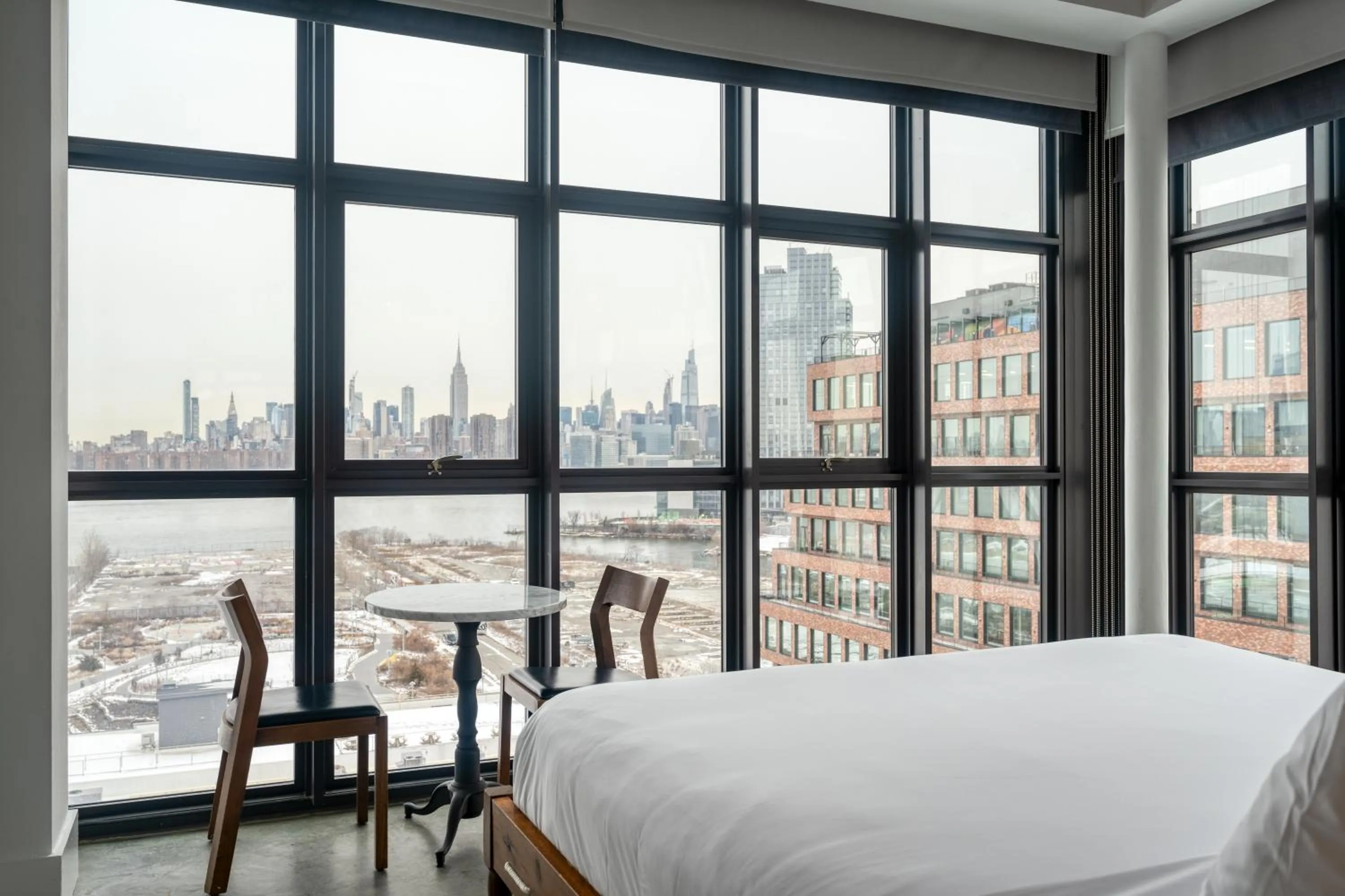 Bed in Wythe Hotel