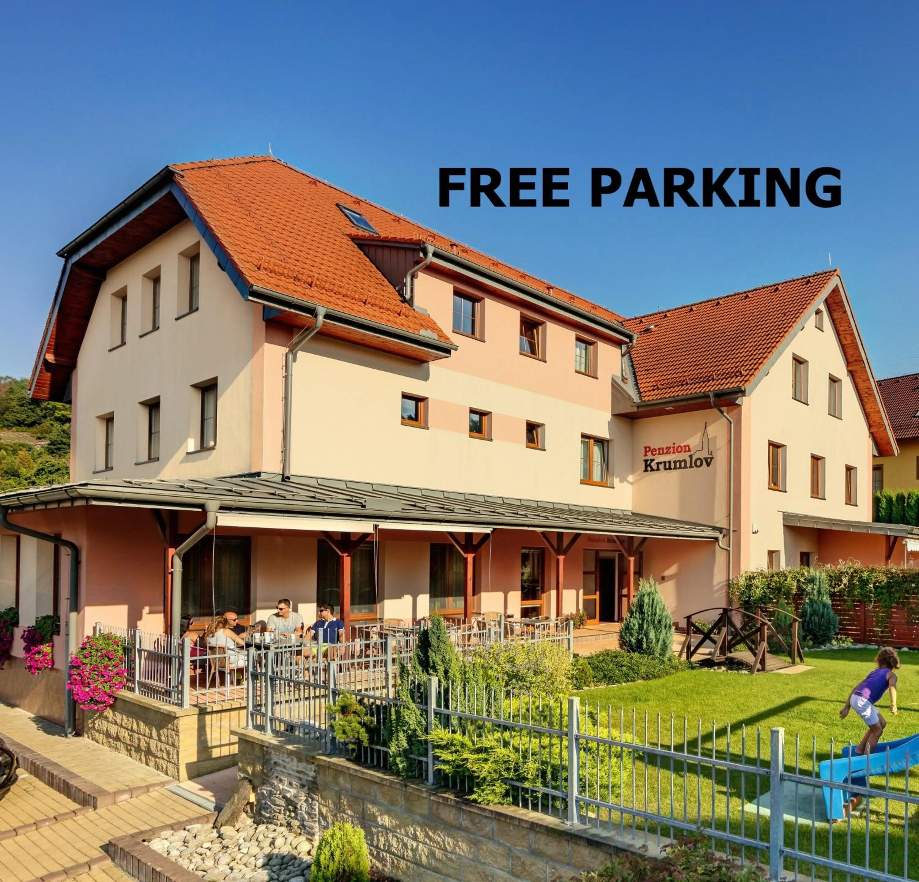 Property building in Penzion Krumlov - Massage studio