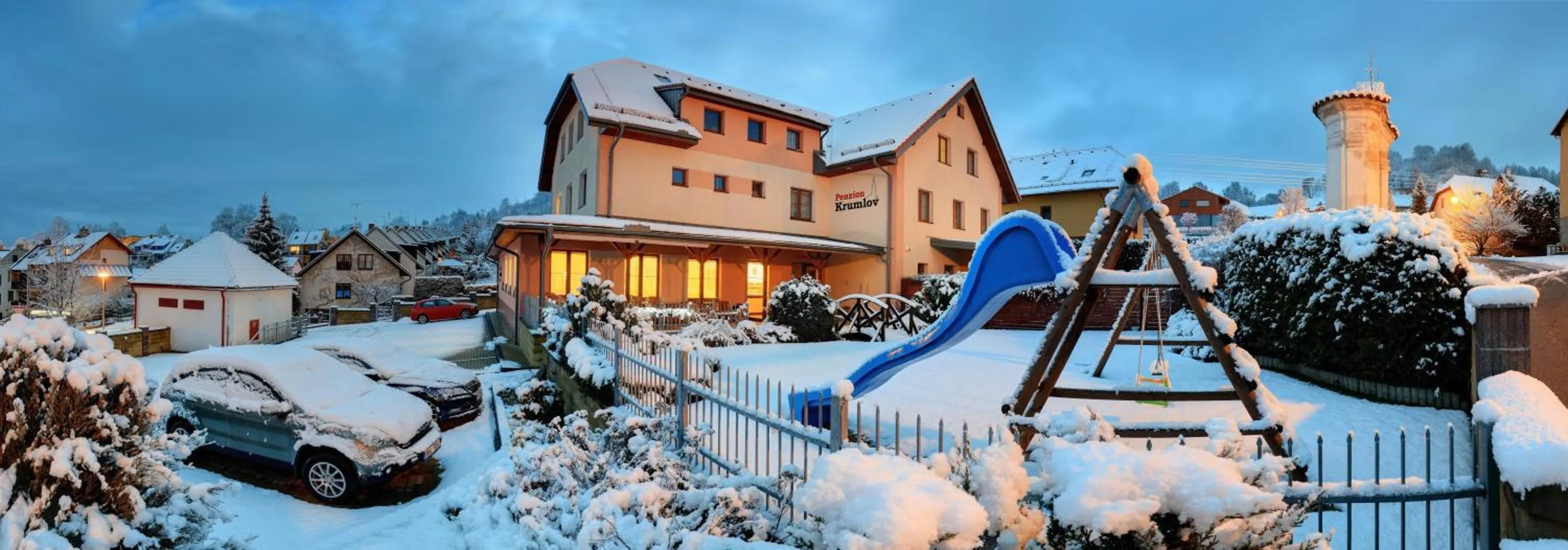 Winter in Penzion Krumlov - Massage studio