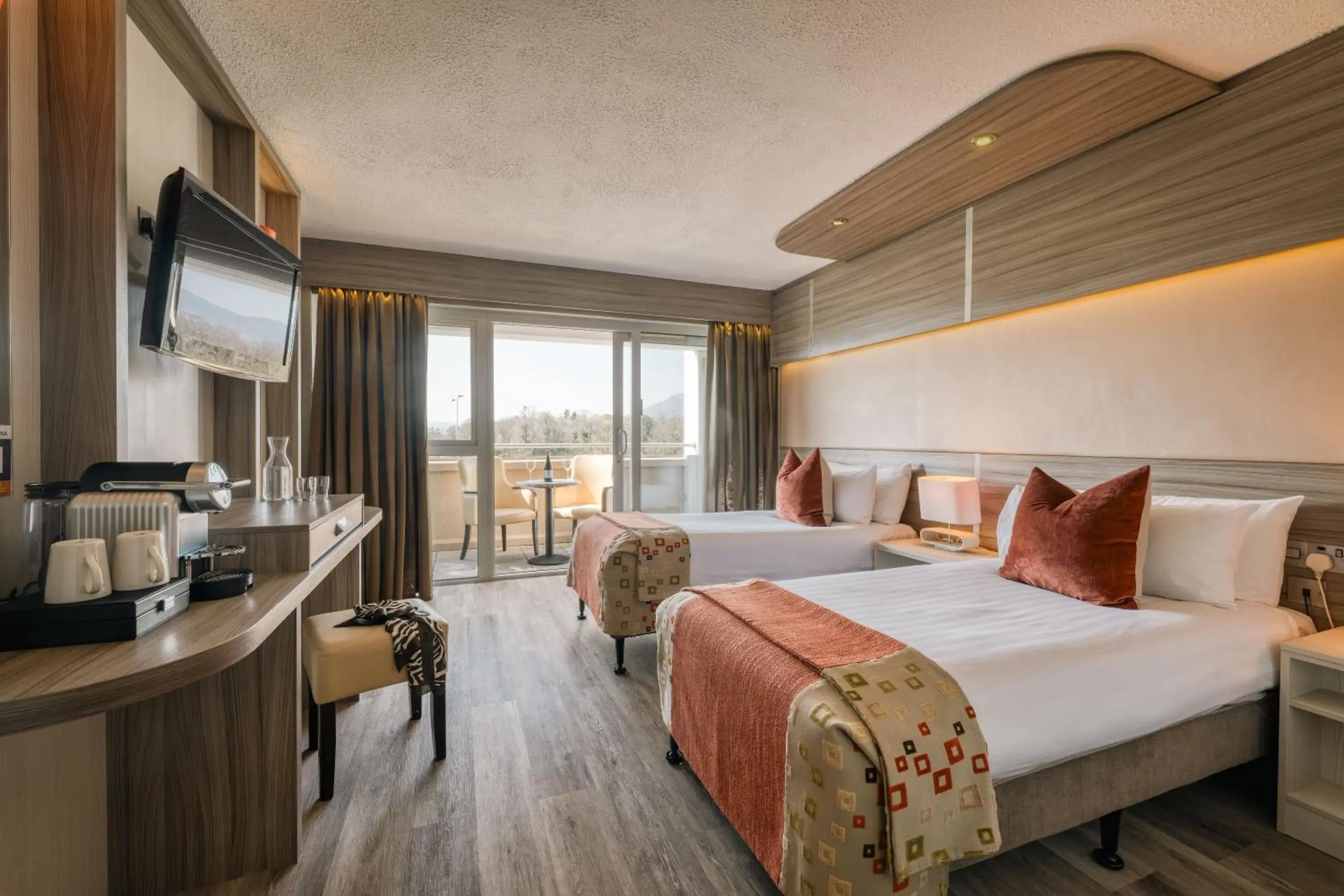 Twin Room with Balcony in Gleneagle Killarney Twin Room with Balcony in Gleneagle Killarney