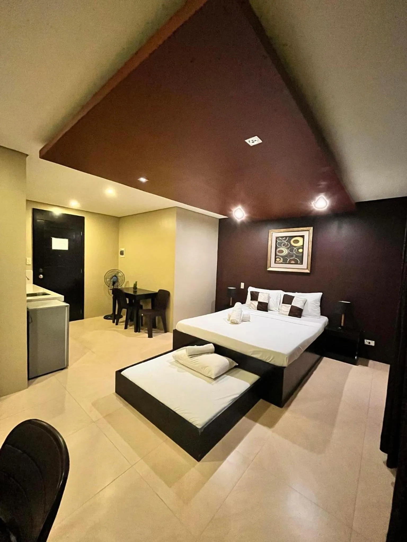 Bed in Casita Isla Beach Inn