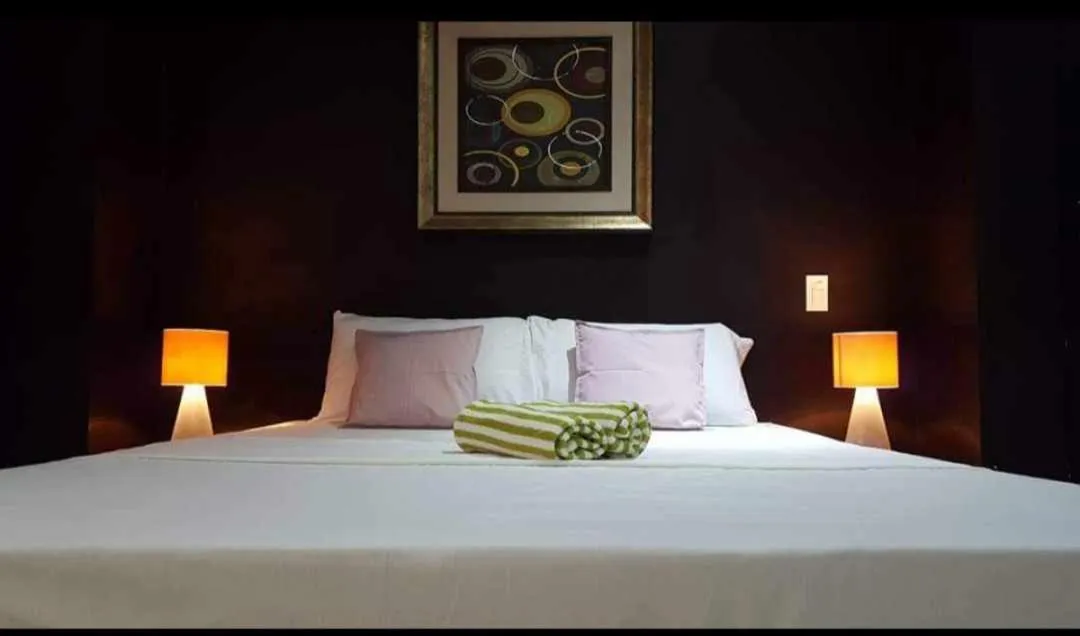 Bed in Casita Isla Beach Inn