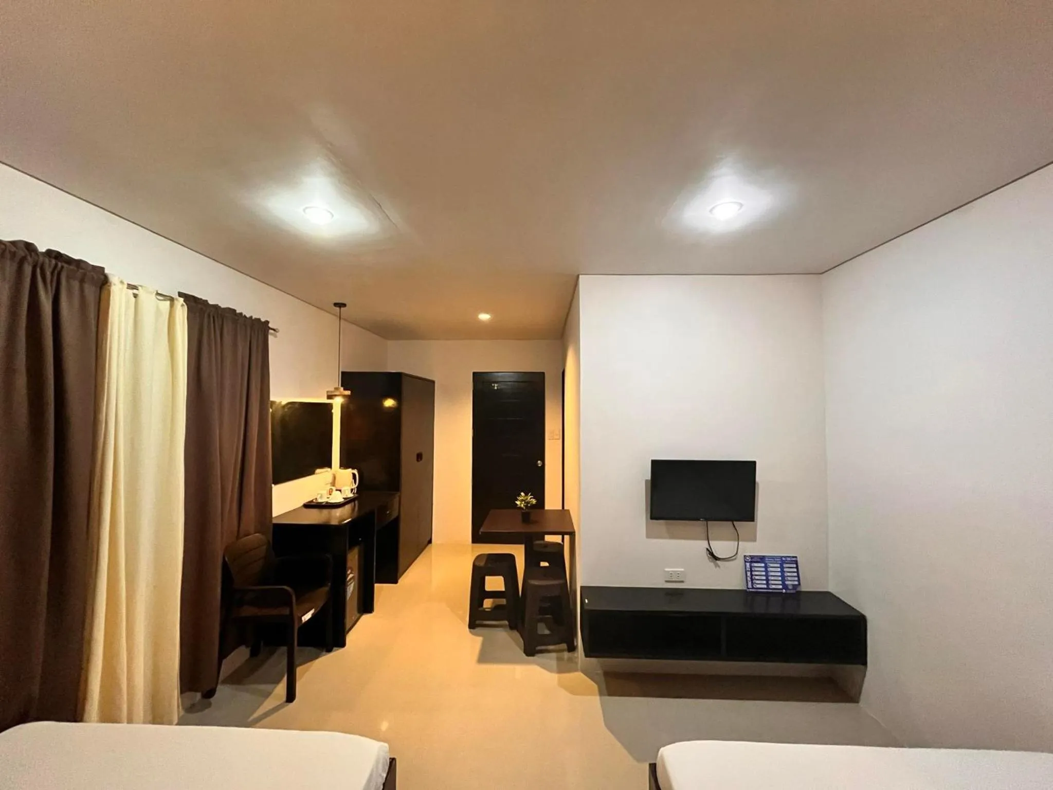 Bed in Casita Isla Beach Inn