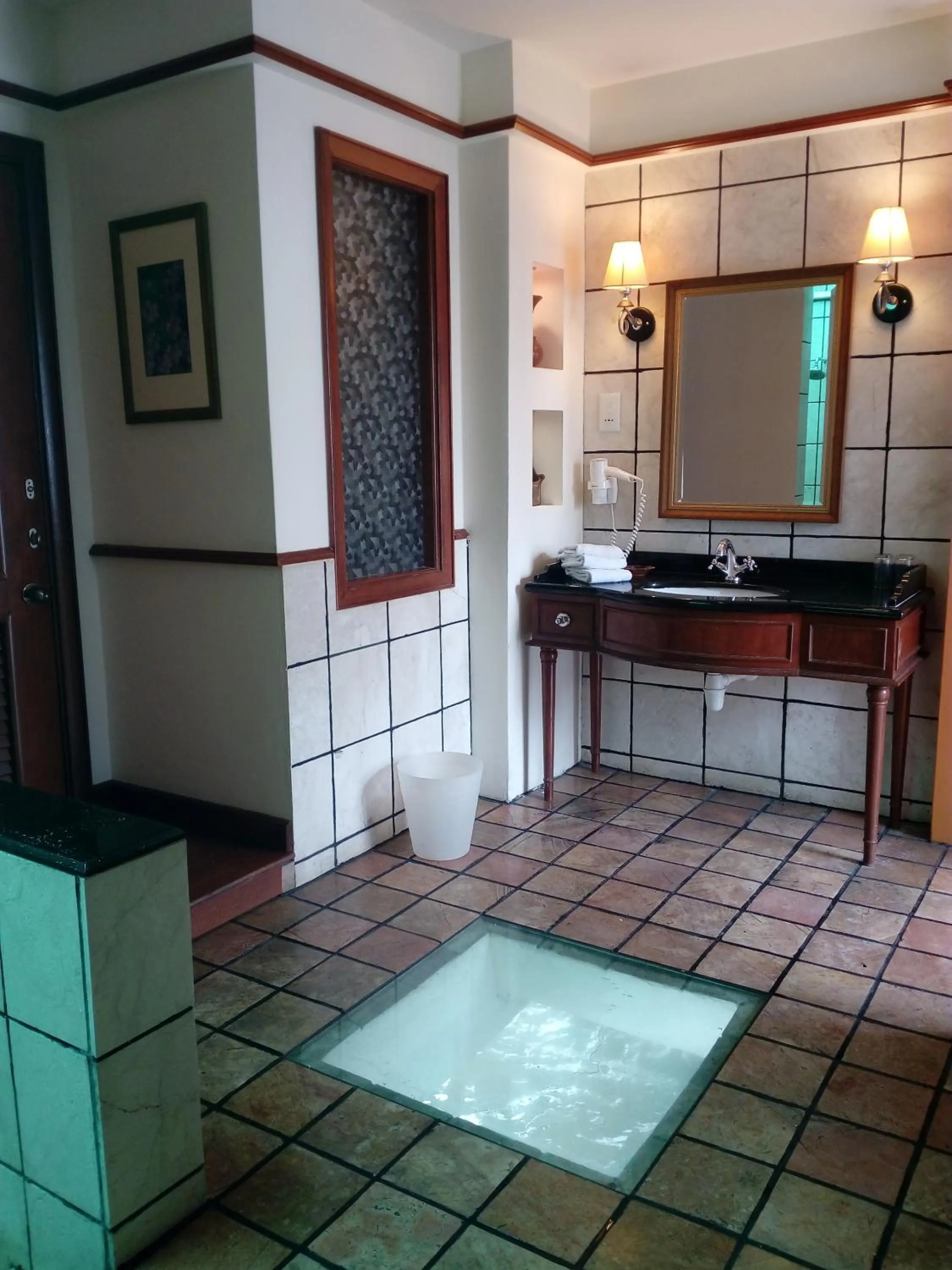 Bathroom in Wonderland Private Chalet at Port Dickson