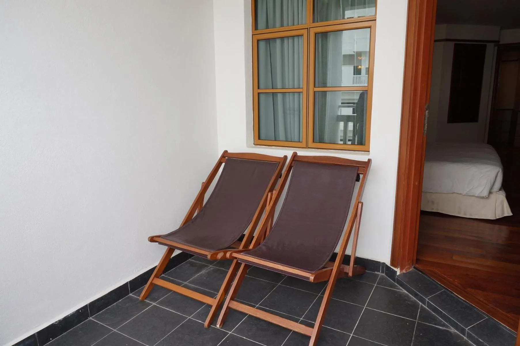 Balcony/Terrace in Wonderland Private Chalet at Port Dickson