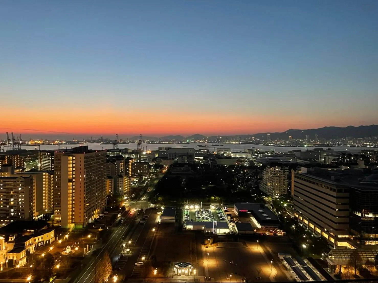 Natural landscape in Hotel Plaza Kobe