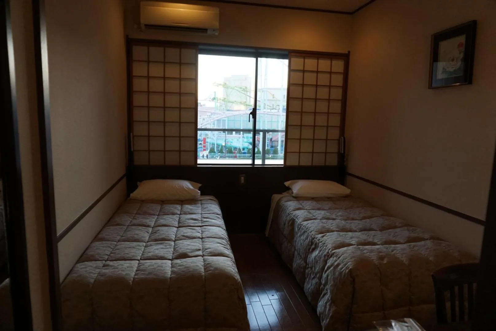 Bed in Yokohama Minatomirai Manyo Club