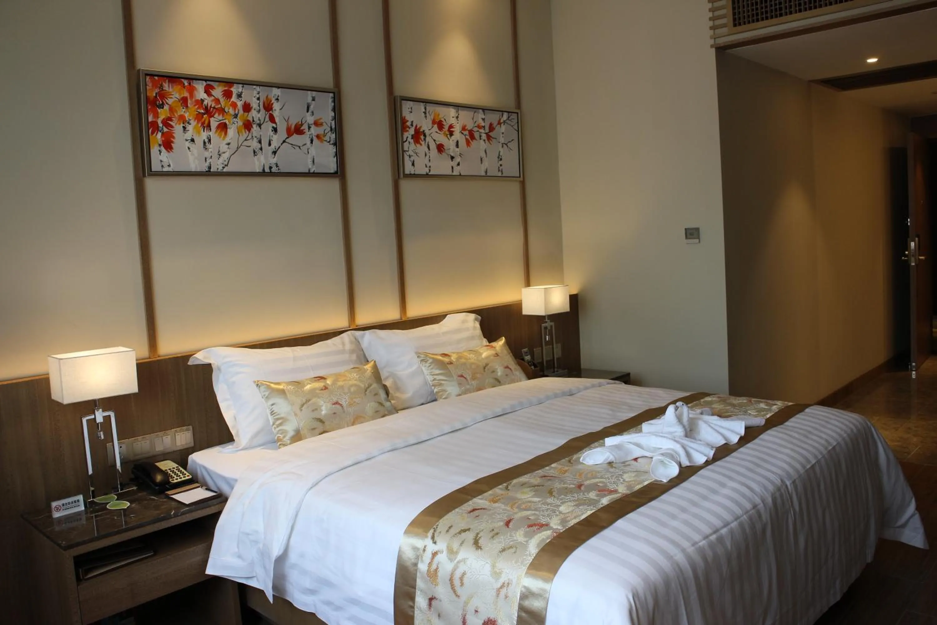 Decorative detail in 南国会1站酒店 广交会免费穿梭巴士