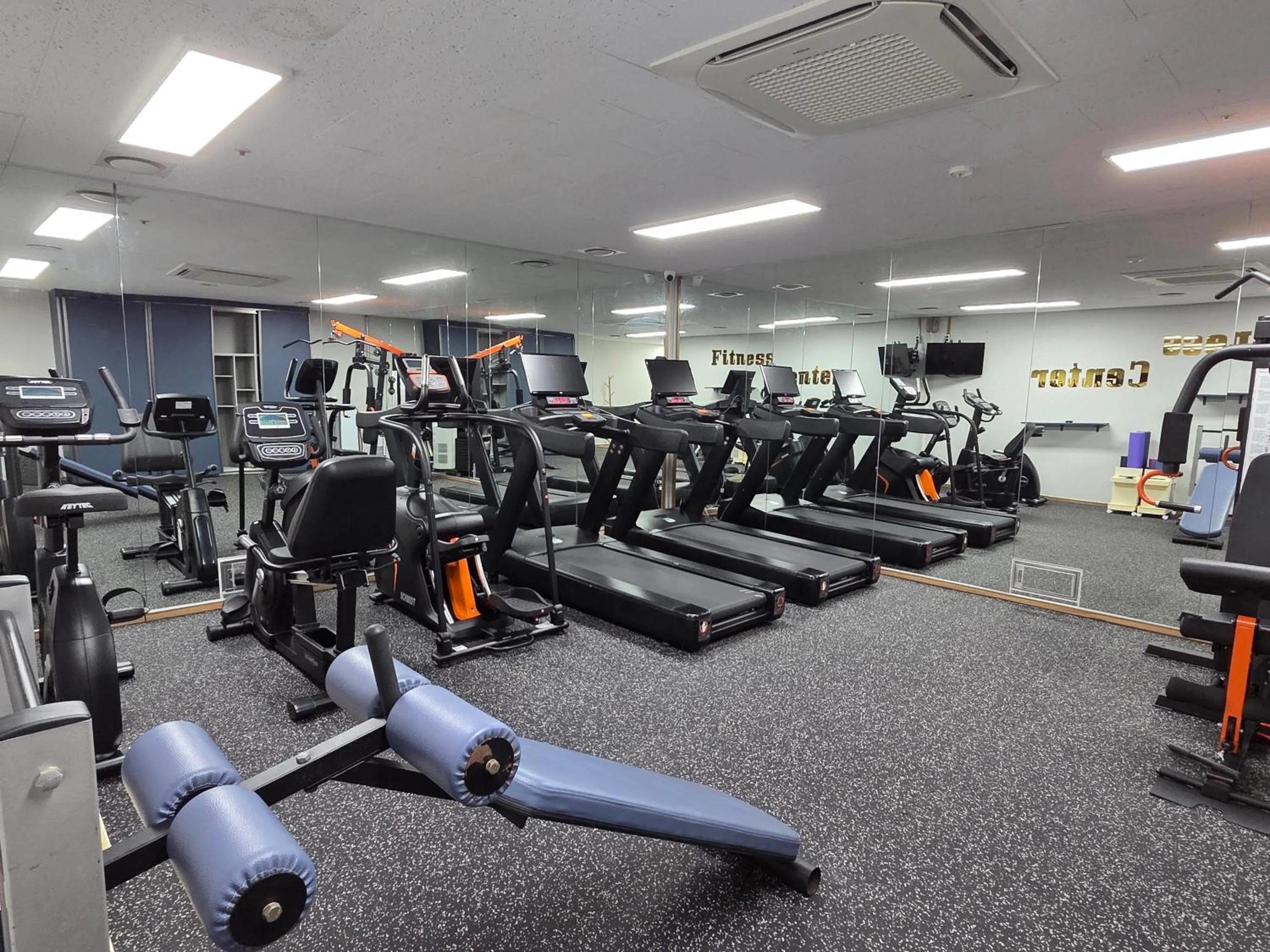 Fitness centre/facilities in Ramada by Wyndham Jeju City Hall