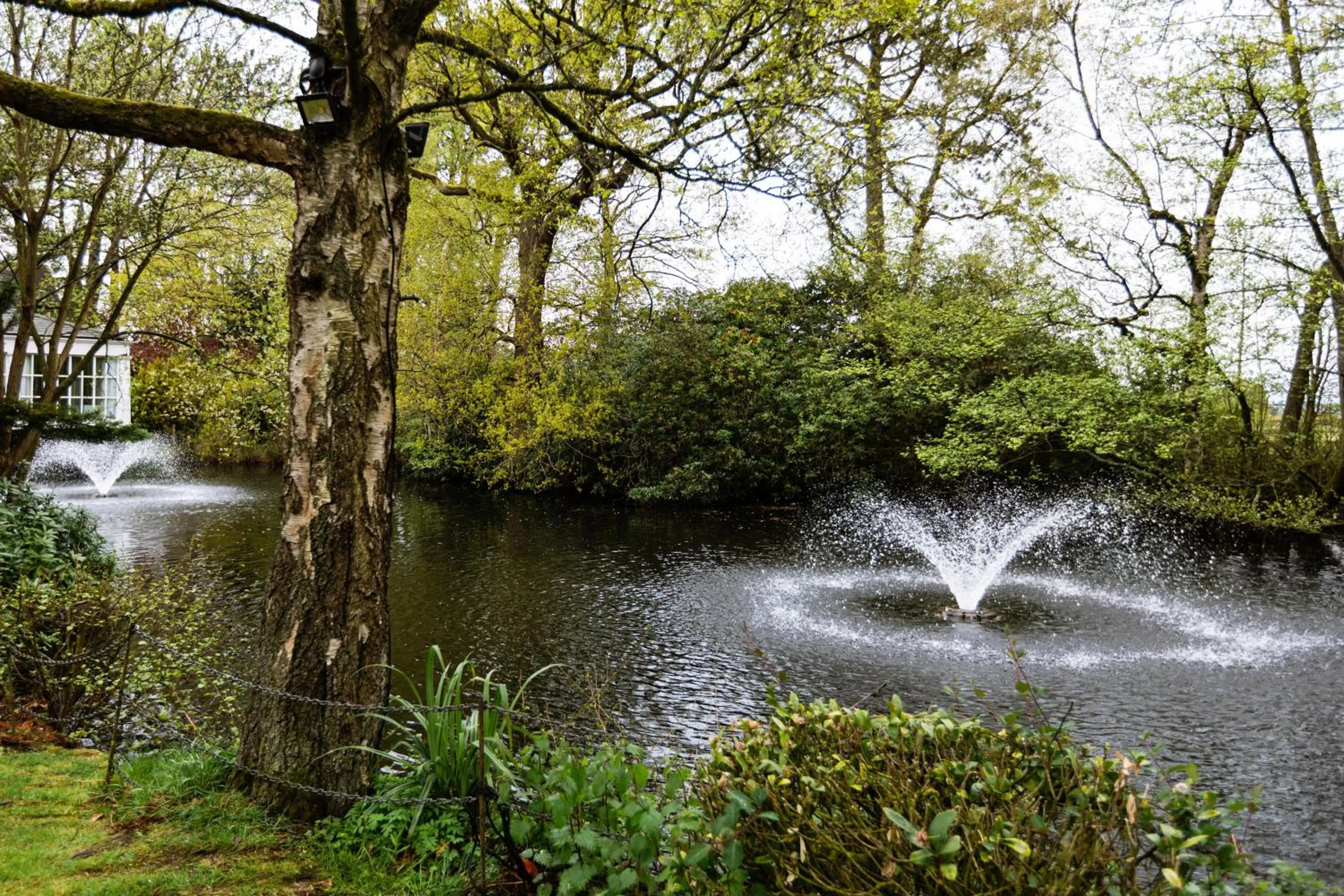 Lake view in Mere Court Hotel