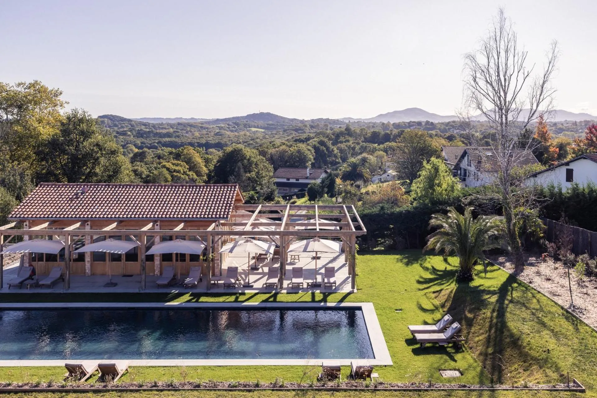 Natural landscape in Hôtel INDARRA & SPA - Piscine
