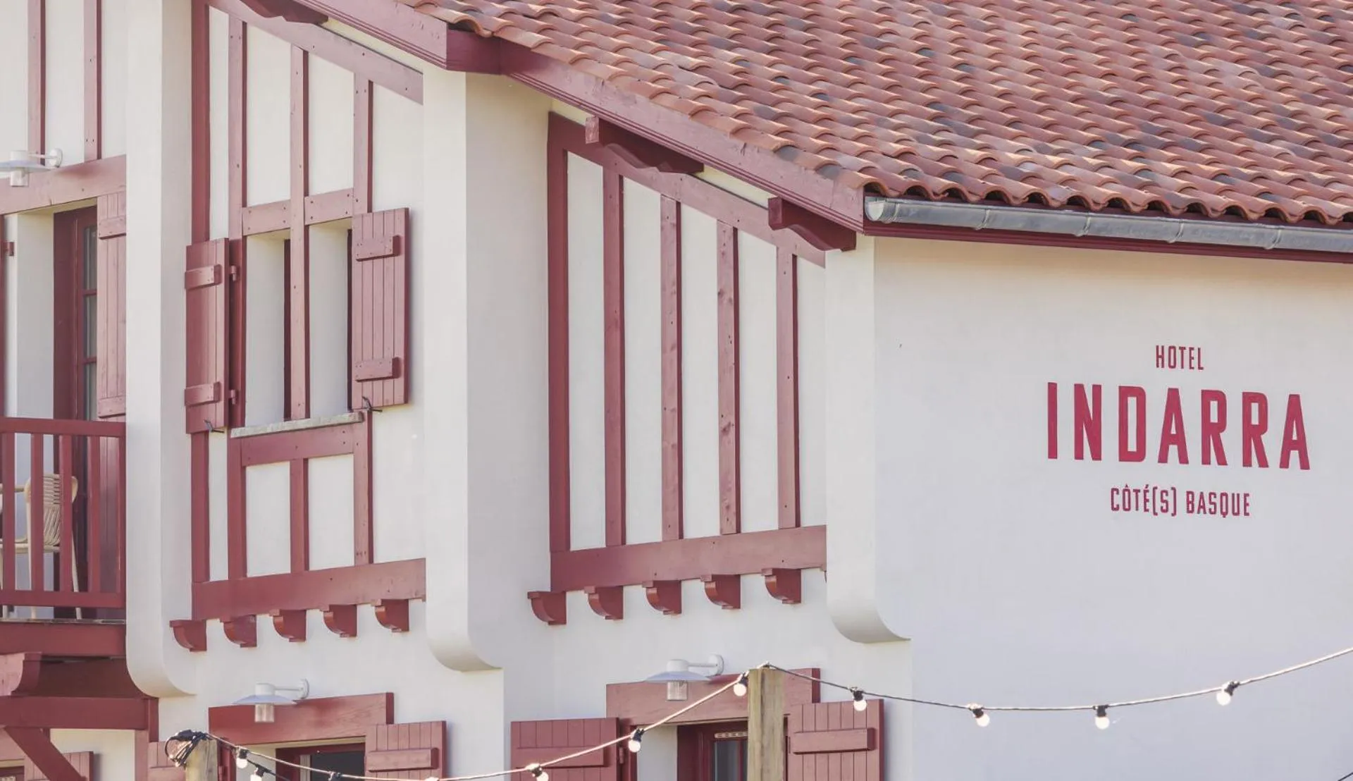 View (from property/room) in Hôtel INDARRA & SPA - Piscine