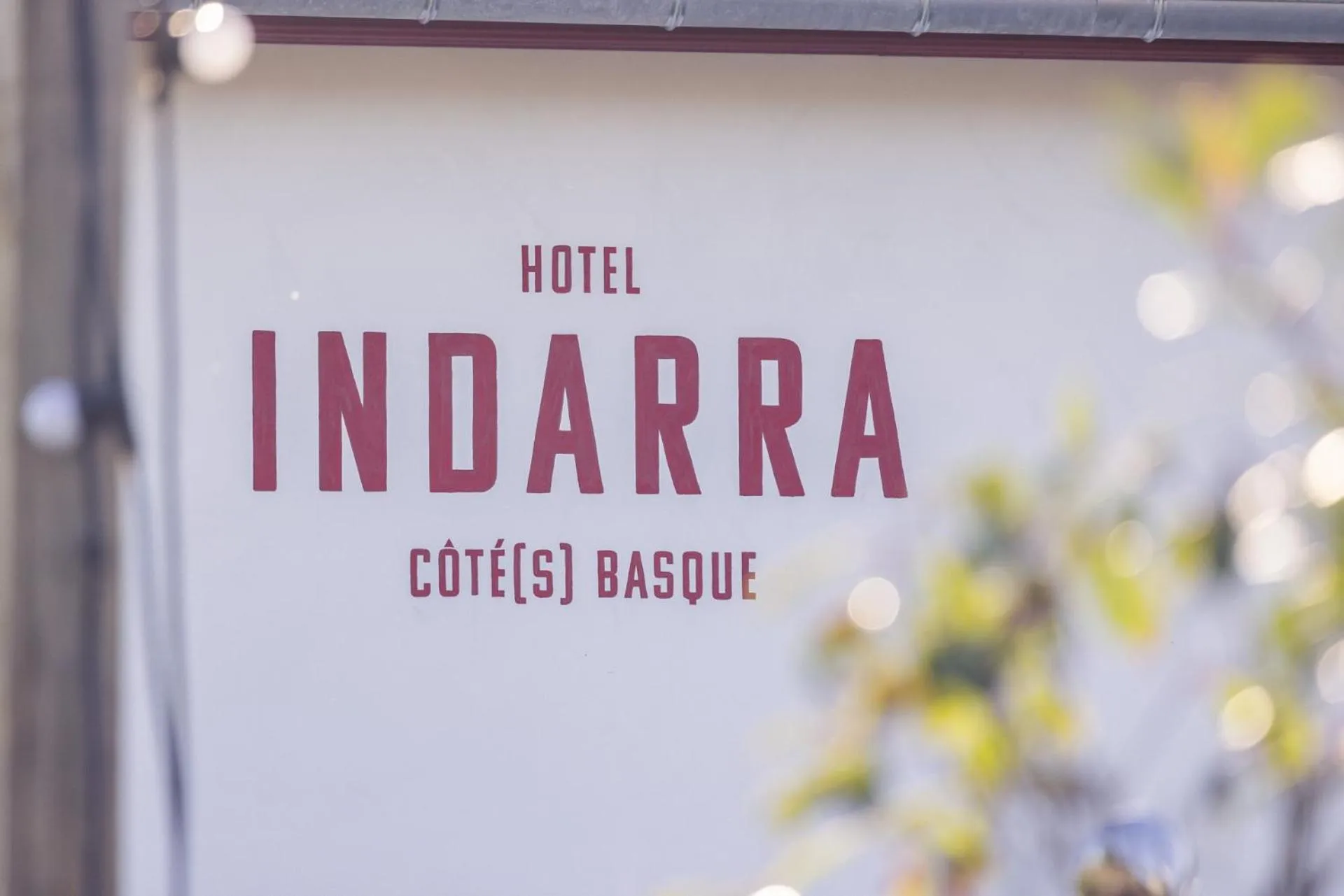 Property logo or sign in Hôtel INDARRA & SPA - Piscine