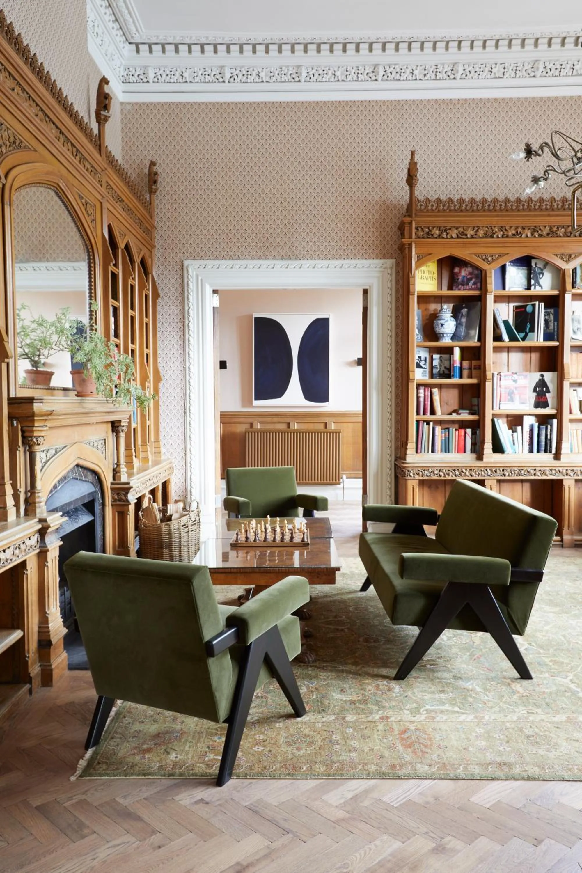 Library in Oakley Court