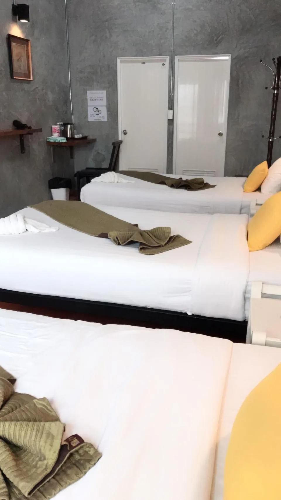 Bed in White Jail at Koh Tao Hostel