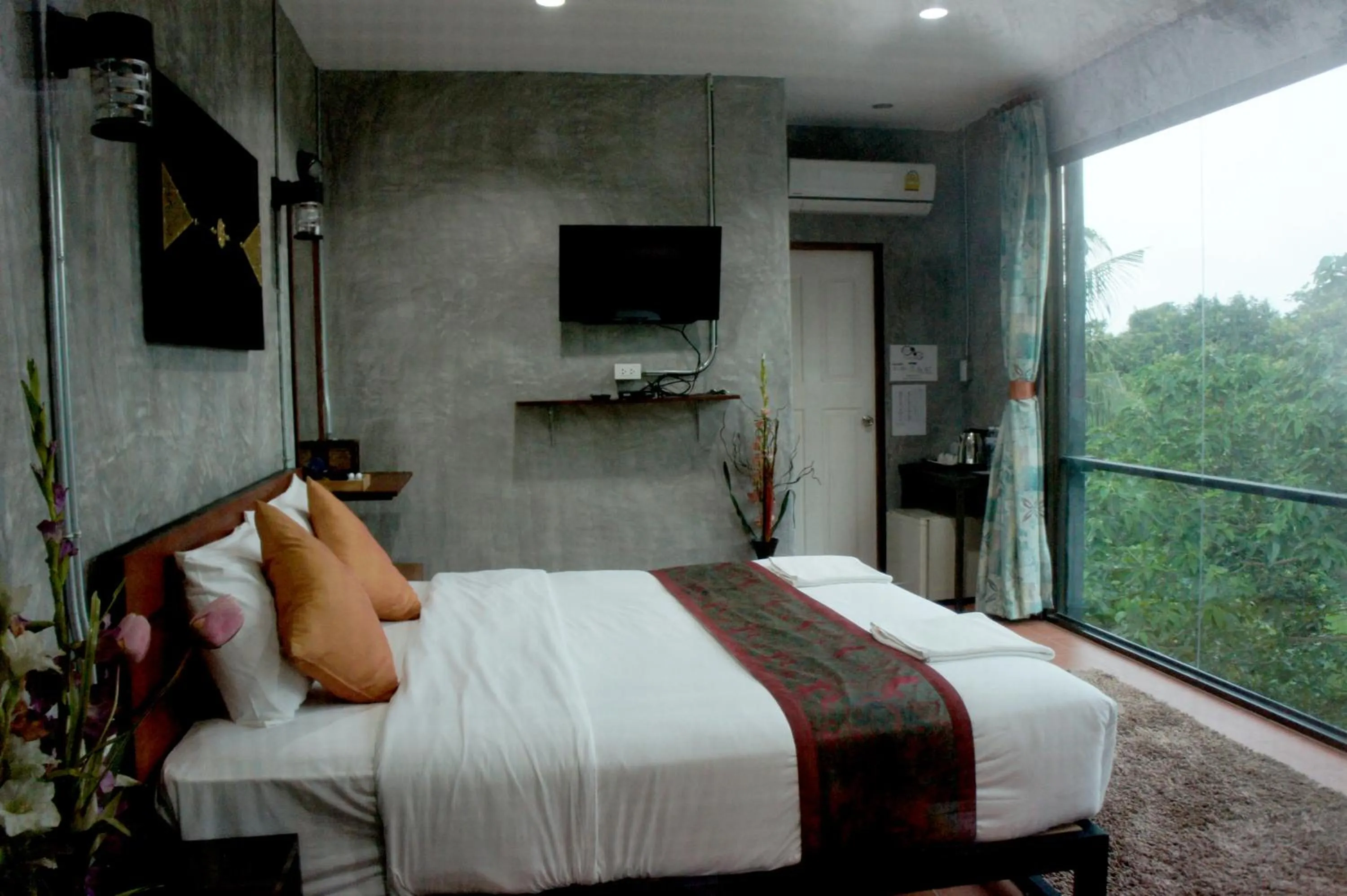 Bed in White Jail at Koh Tao Hostel