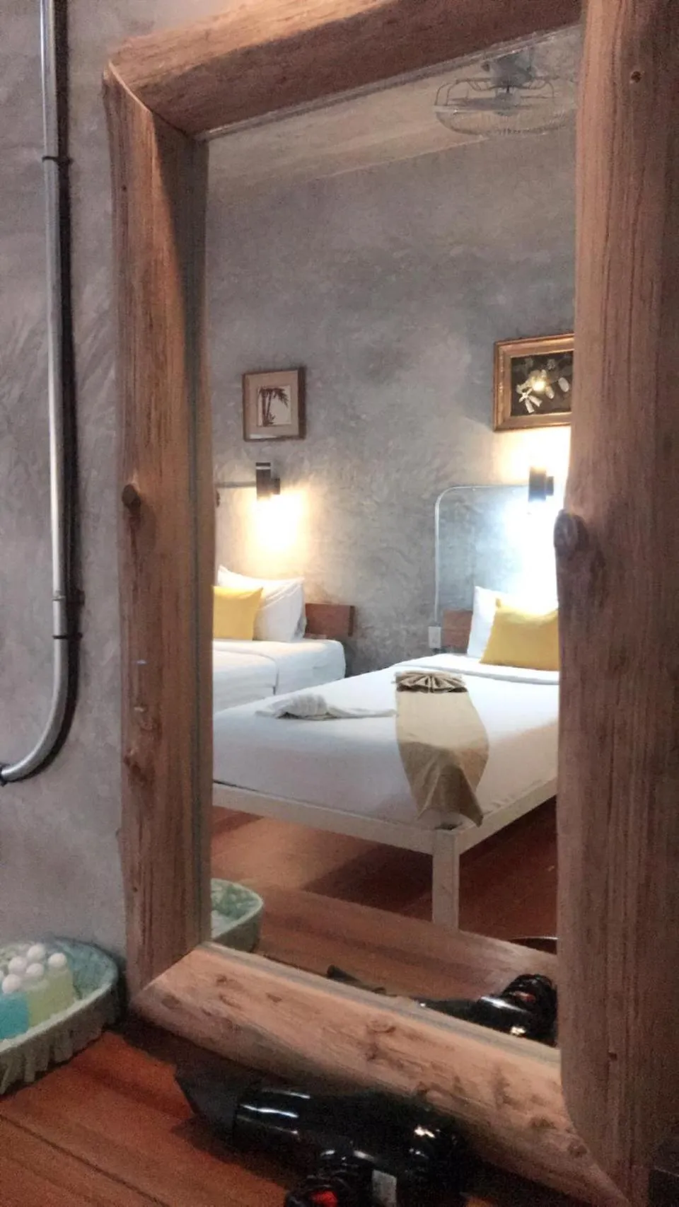 Bed in White Jail at Koh Tao Hostel