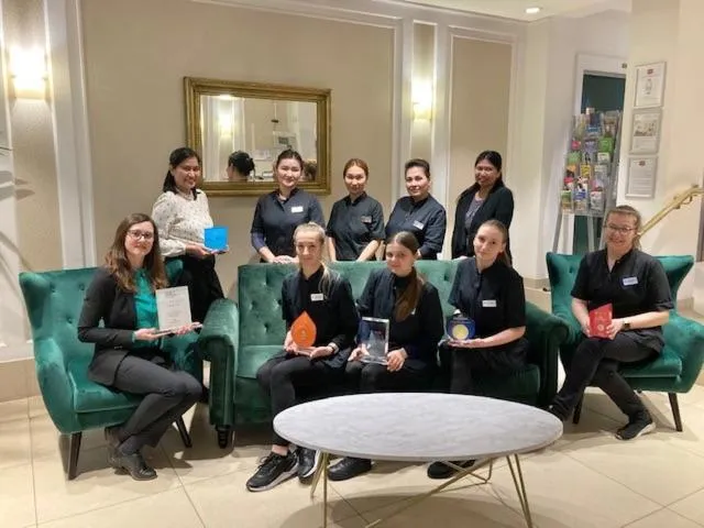 Staff in Astor Court Hotel