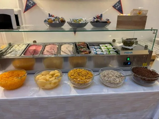 Buffet breakfast in Astor Court Hotel