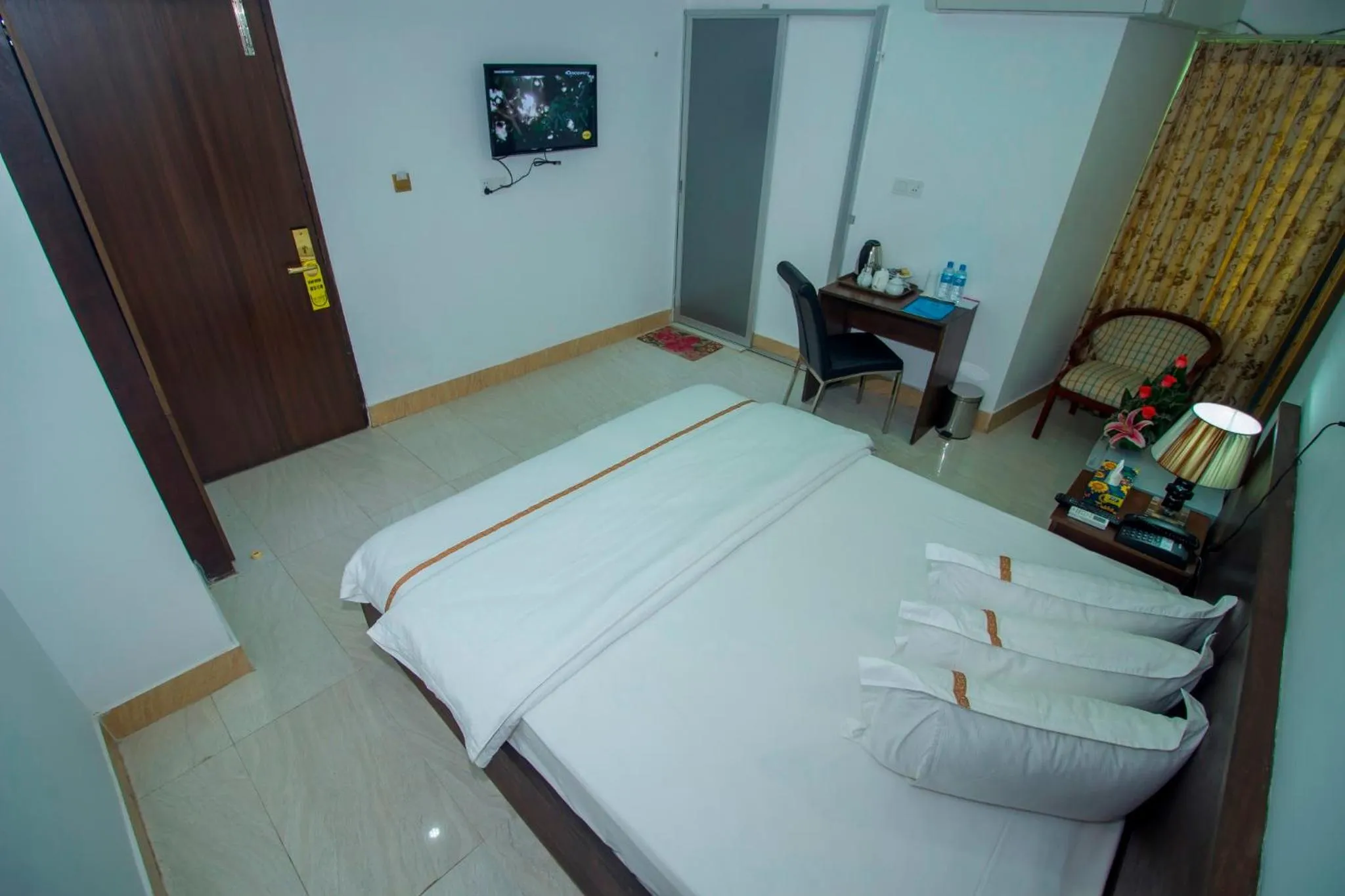 Bed in Hotel Progati Inn Ltd.