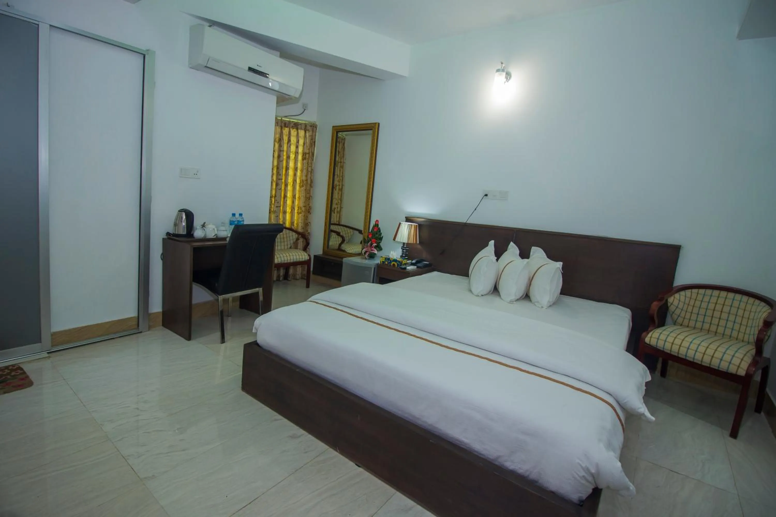 Bed in Hotel Progati Inn Ltd.