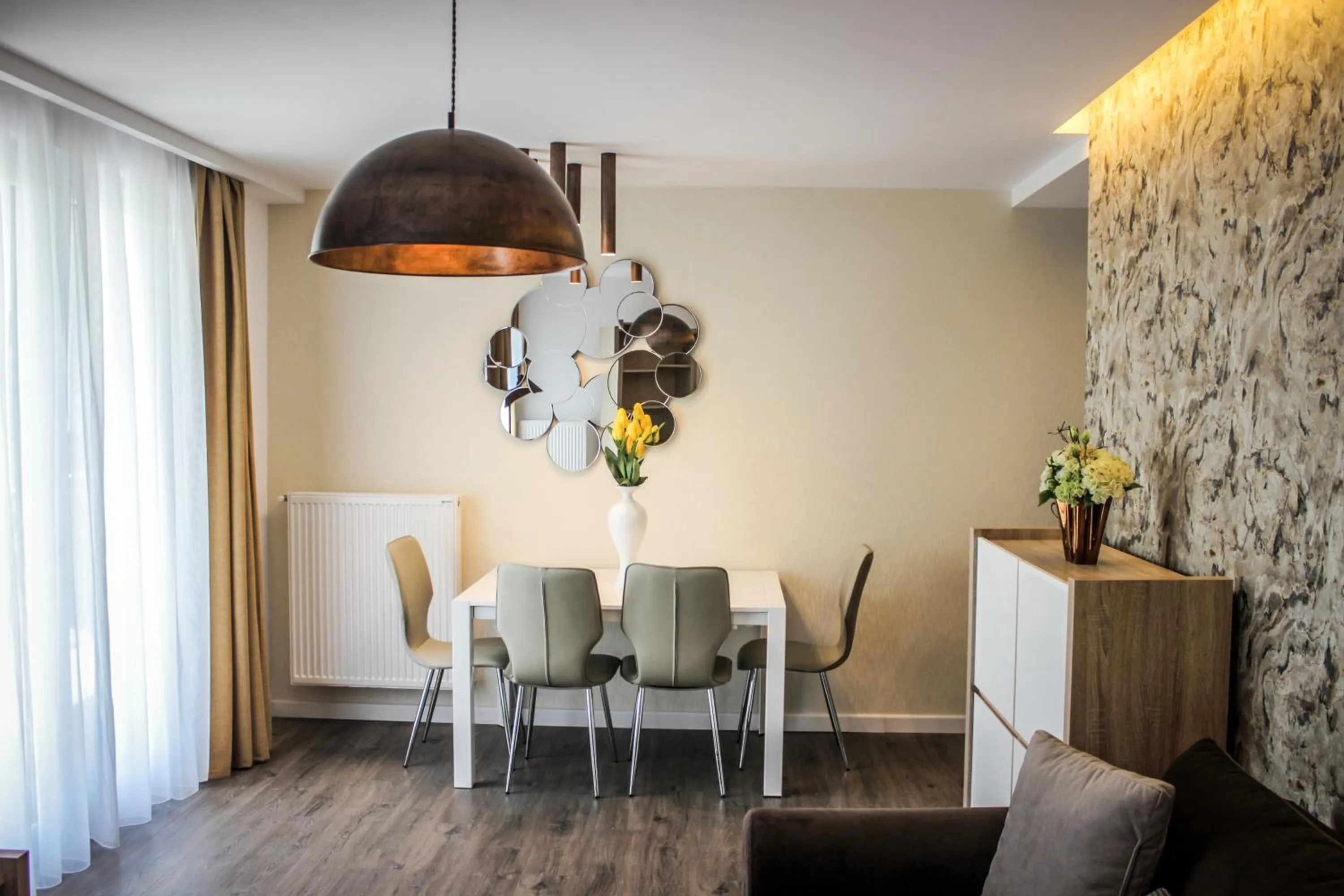 Living room in UBA Accommodation Aparthotel