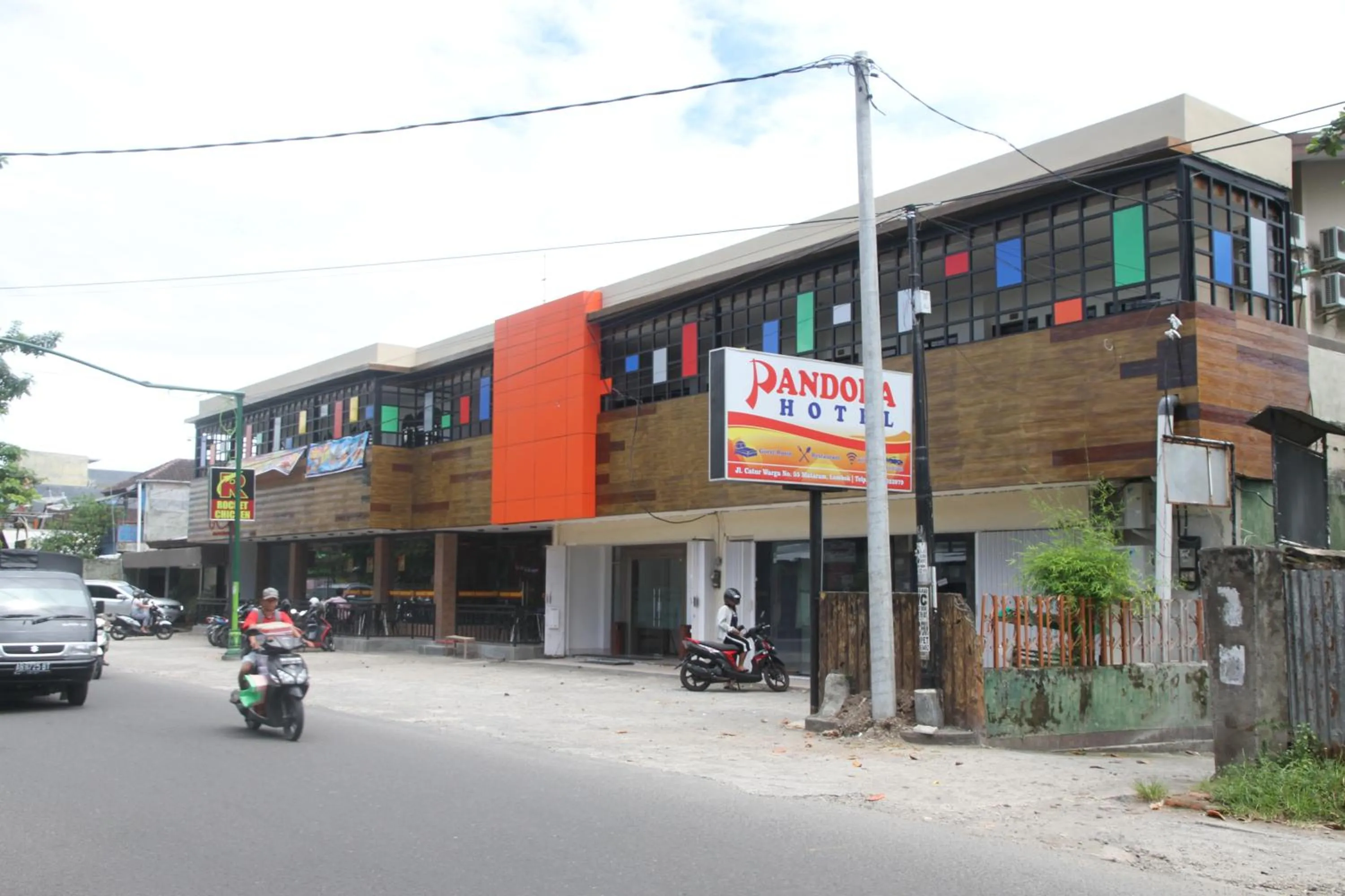 Property logo or sign in Pandora Hotel