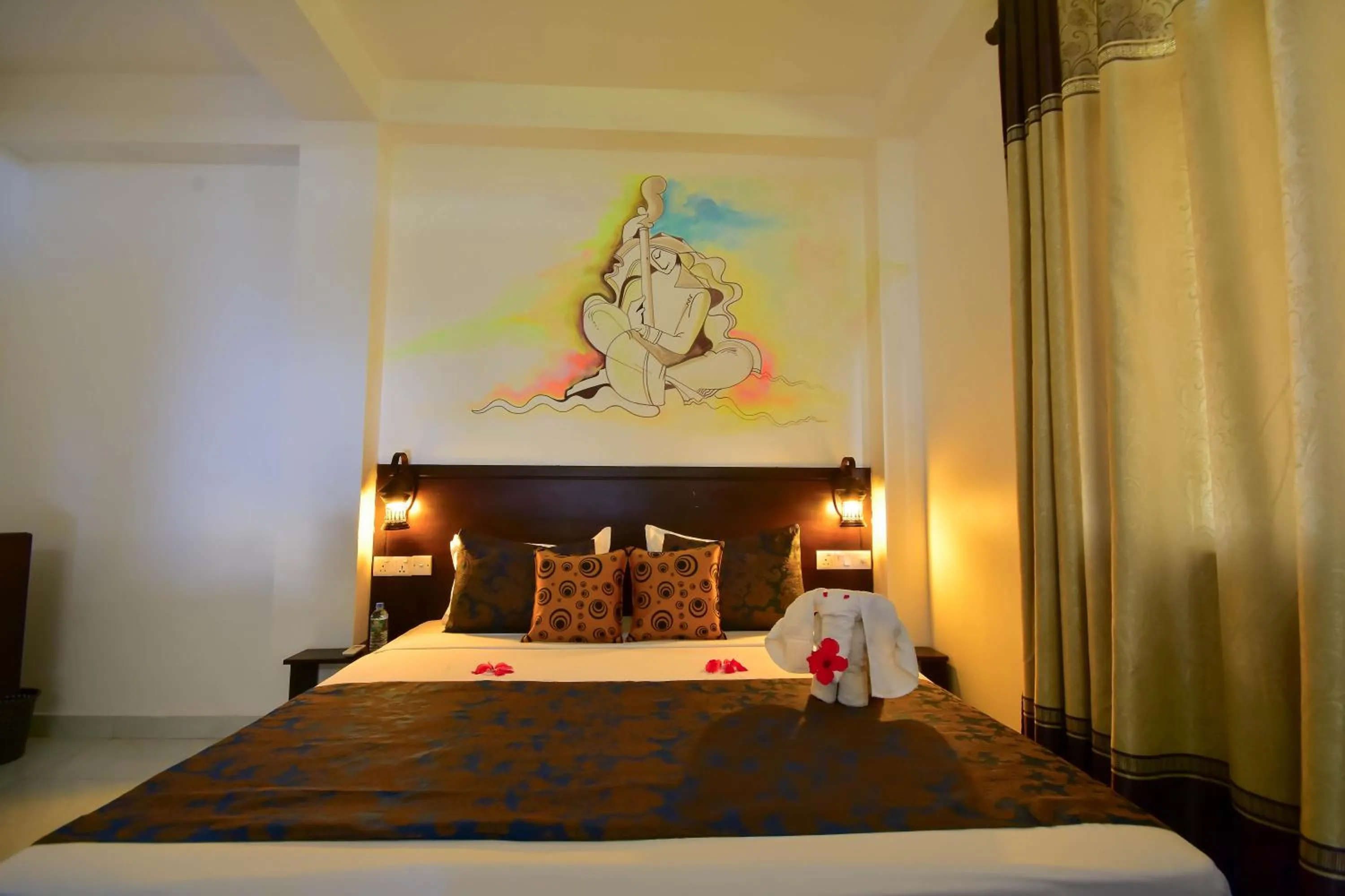 Bed in Jungle Villa - Induruwa