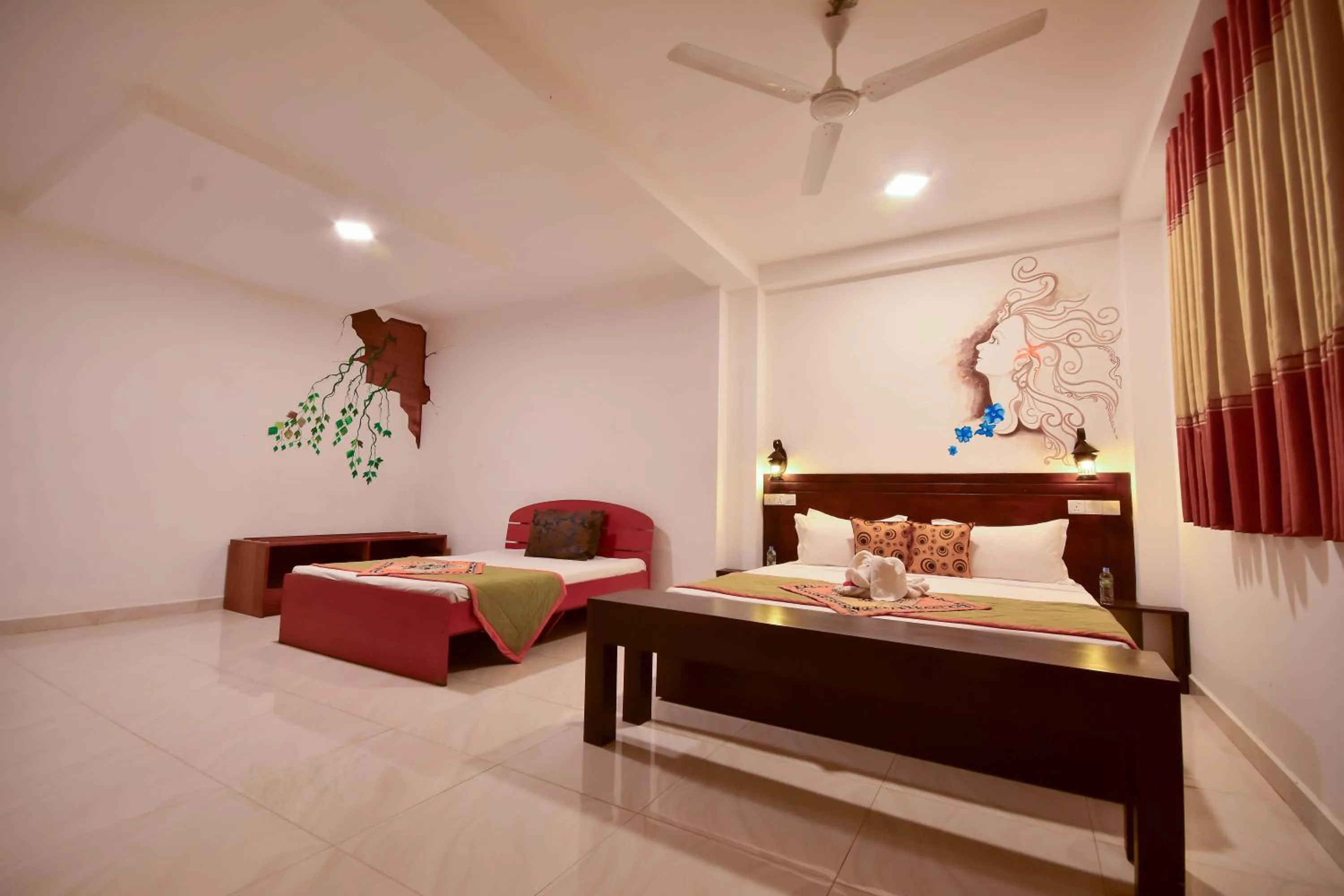 Bed in Jungle Villa - Induruwa