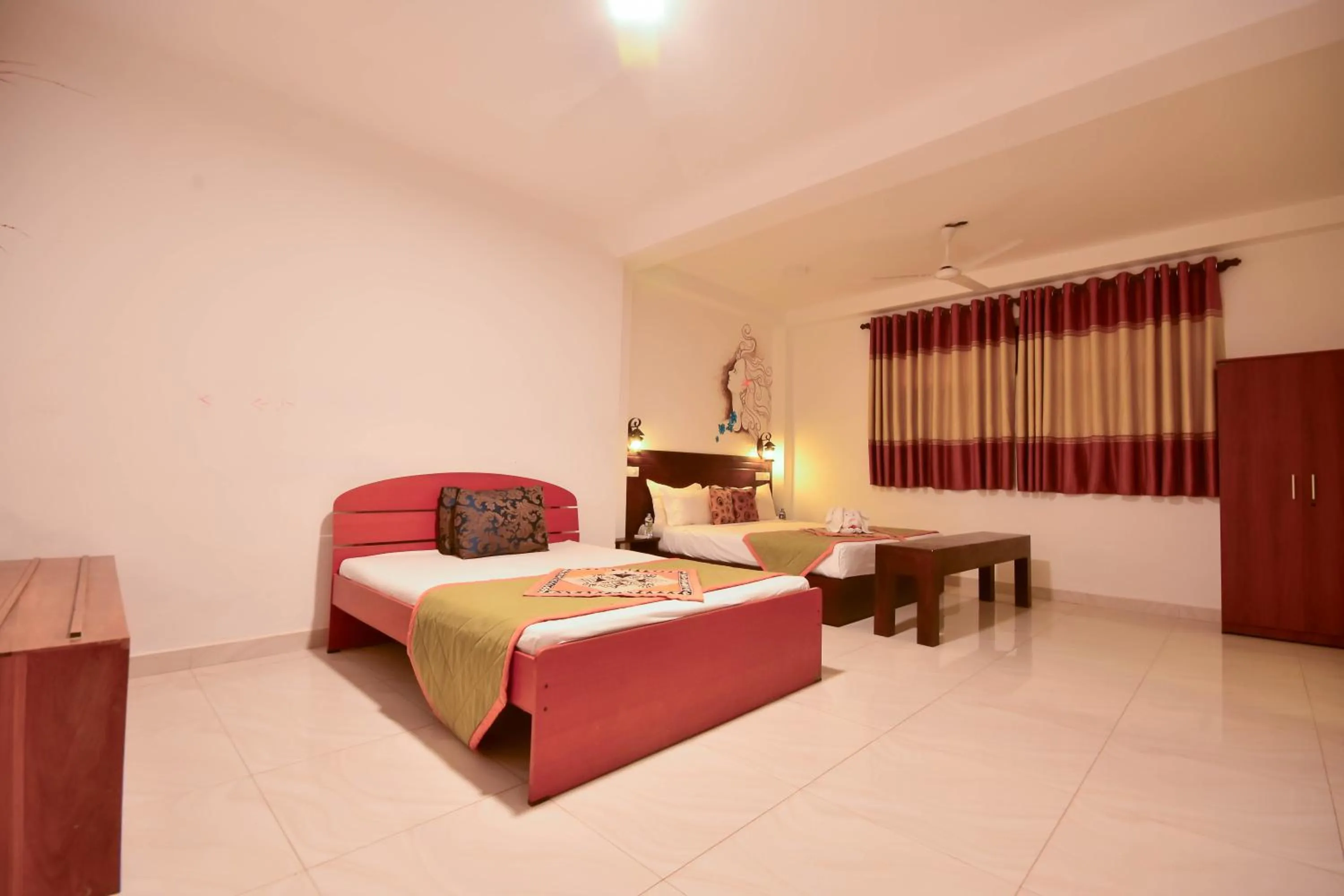 Bed in Jungle Villa - Induruwa