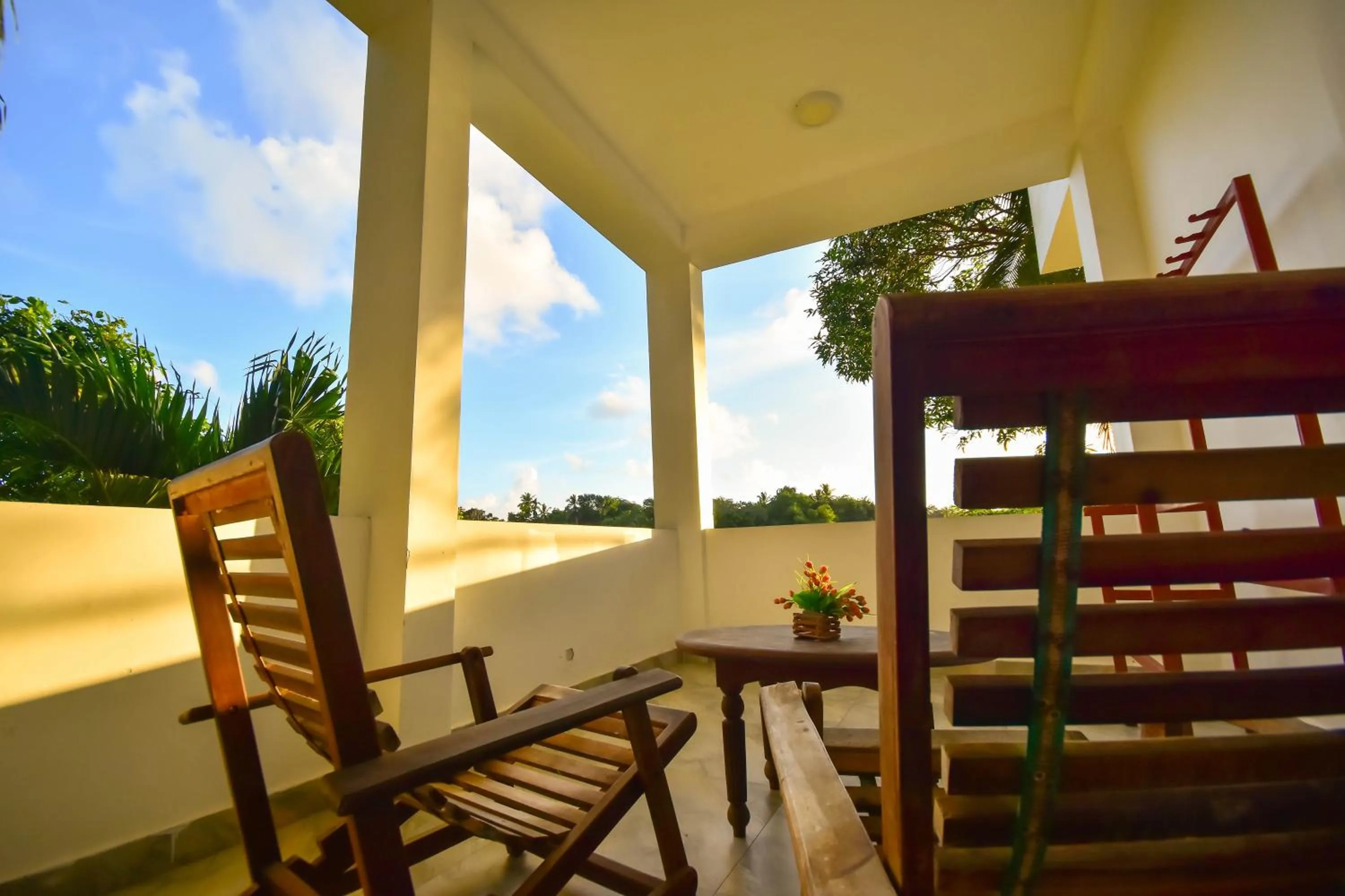 Patio in Jungle Villa - Induruwa