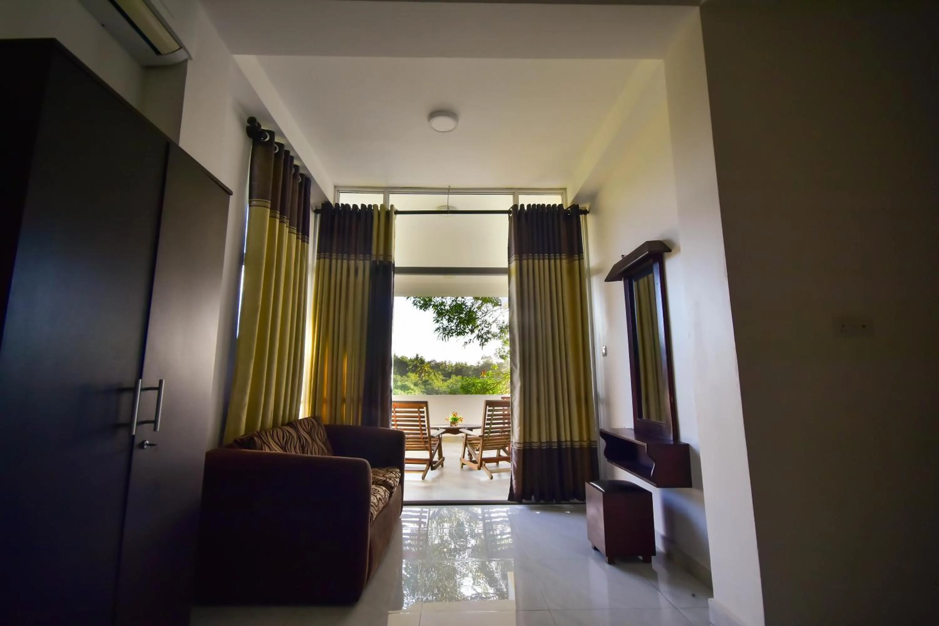 Balcony/Terrace in Jungle Villa - Induruwa