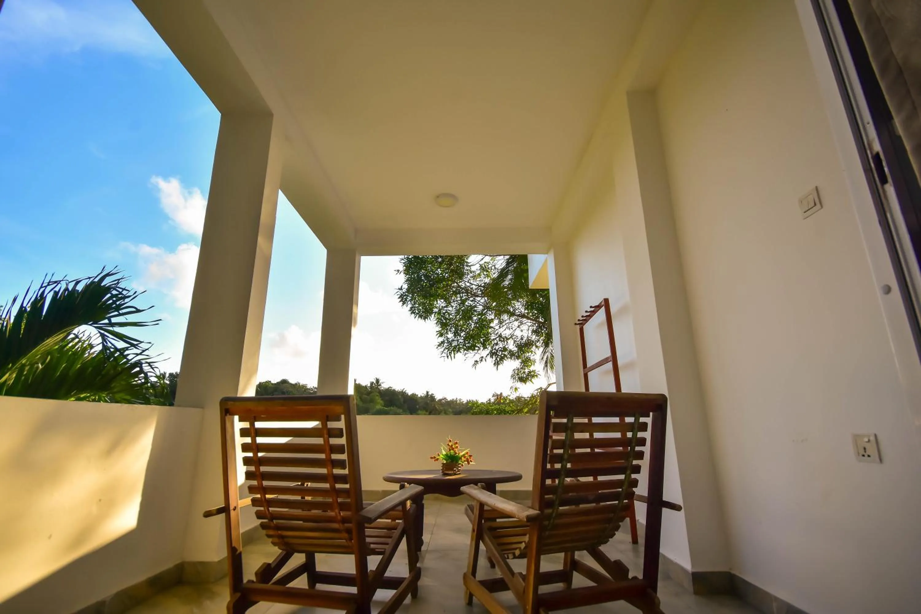 Patio in Jungle Villa - Induruwa