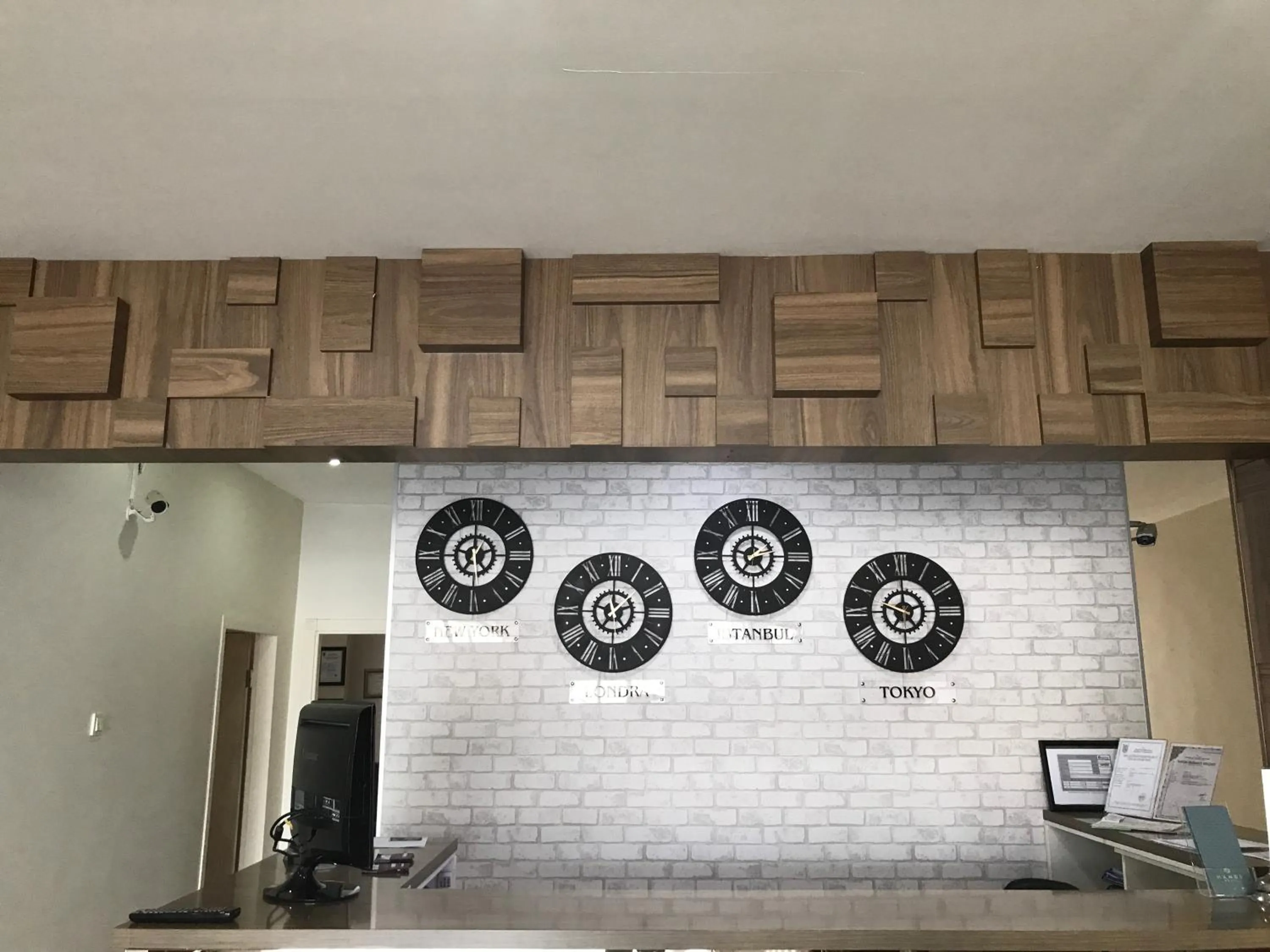 Lobby or reception in Hande Hotel