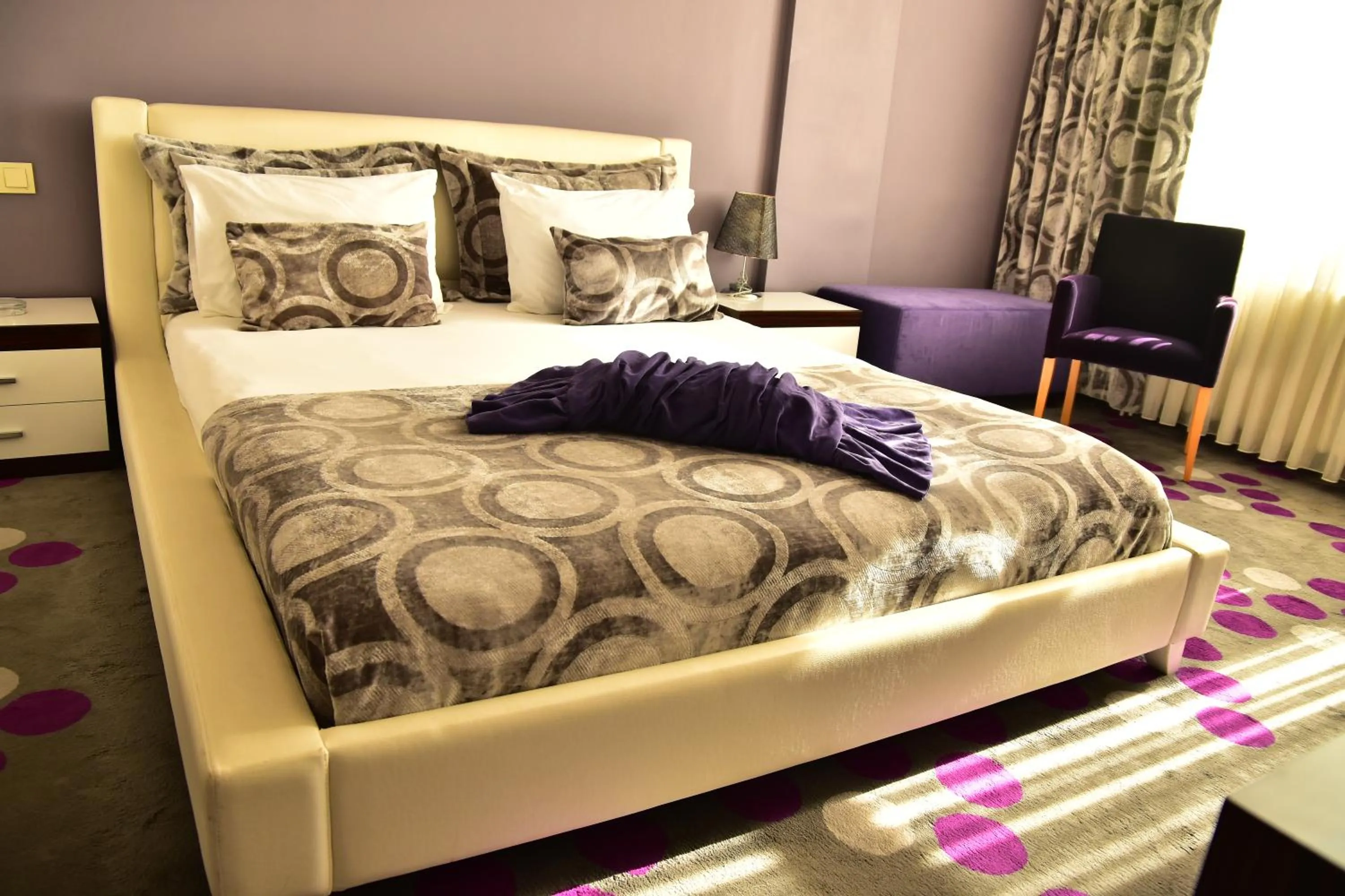 Bed in Hande Hotel