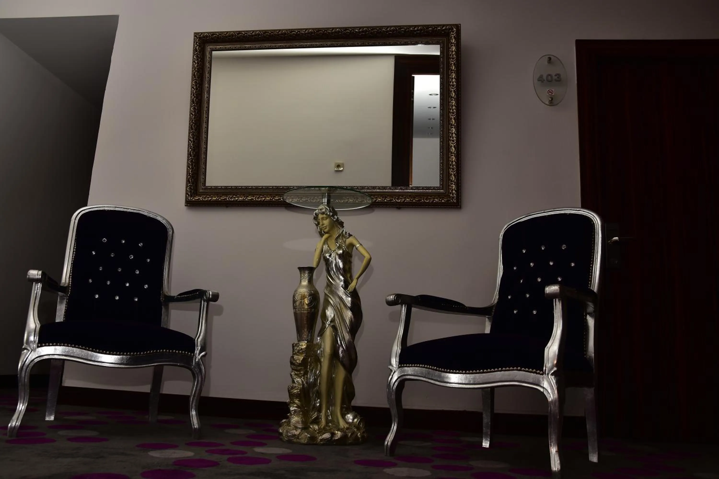 Floor plan in Hande Hotel