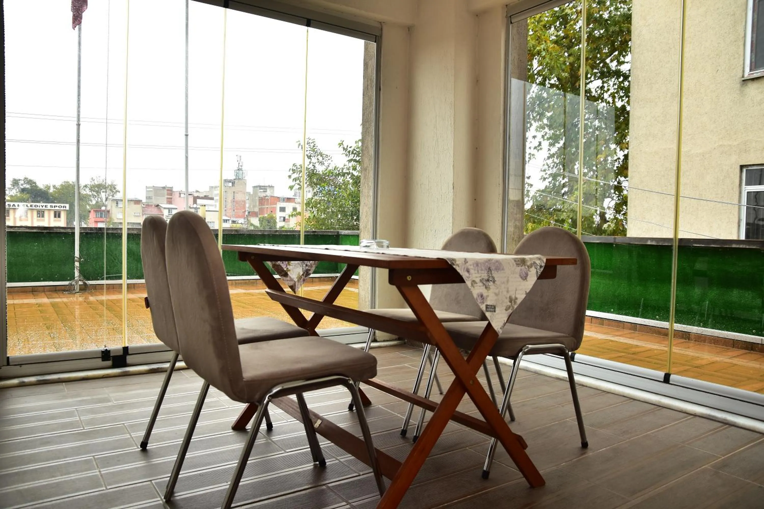 Patio in Hande Hotel