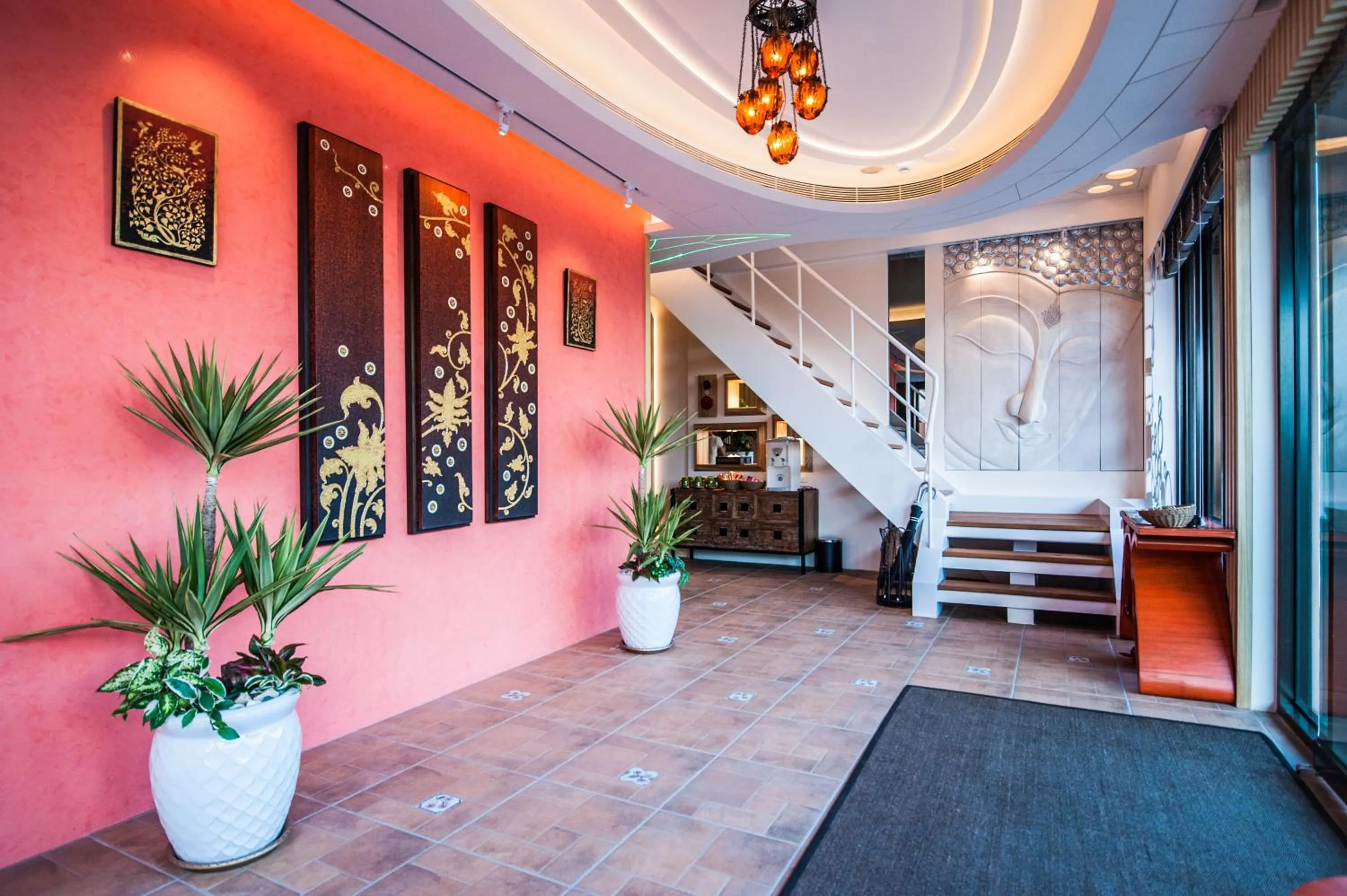 Lobby or reception in Dreamer Boutique Hotel