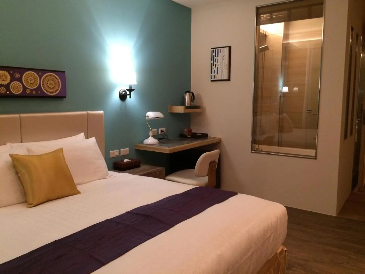 Bed in Dreamer Boutique Hotel