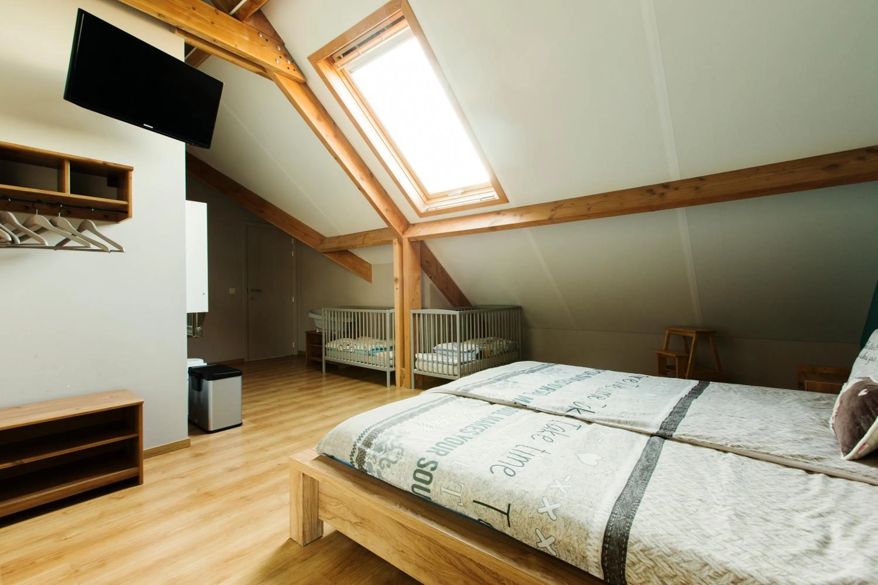 Bed in B&B Hoeve de Schapenkop